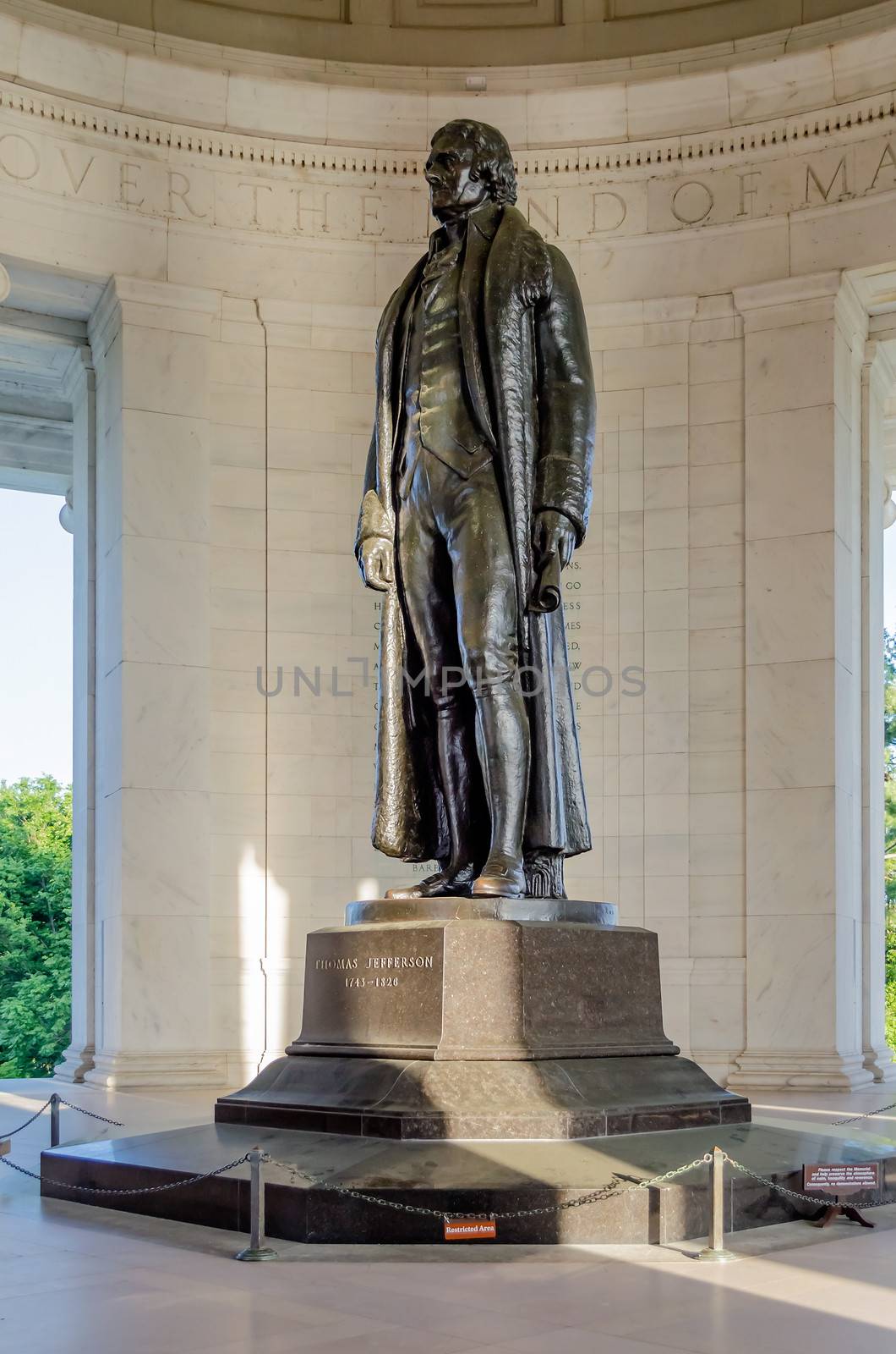 Thomas Jefferson Memorial in Washington DC by marcorubino