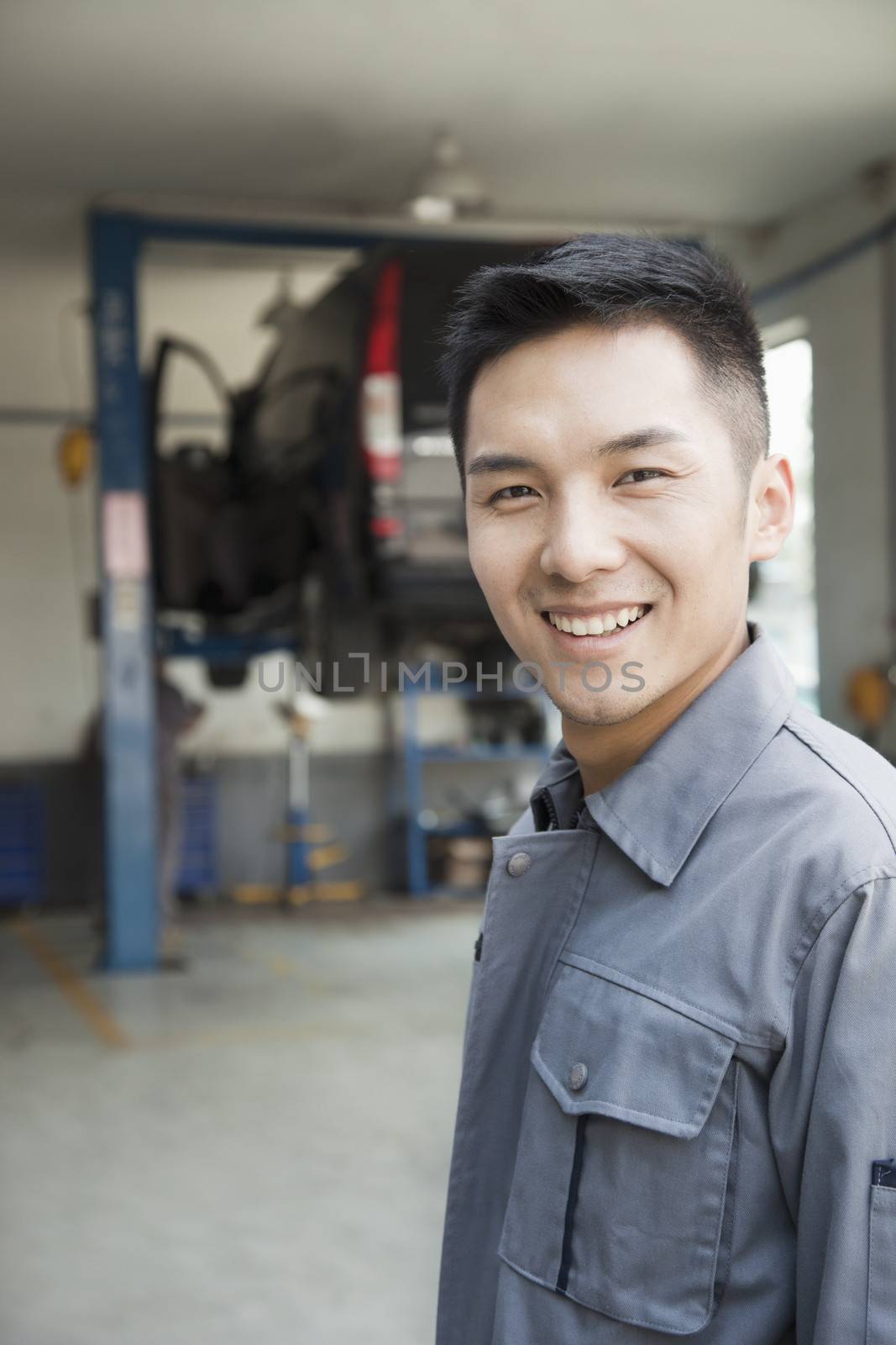 Portrait of Garage Mechanic