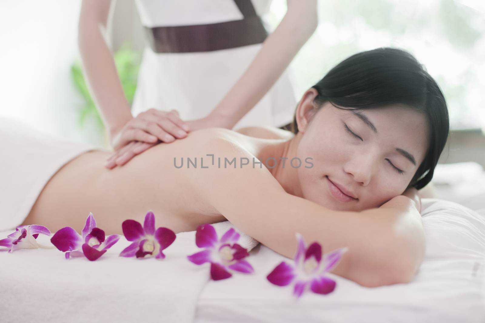 Women Receiving Massage