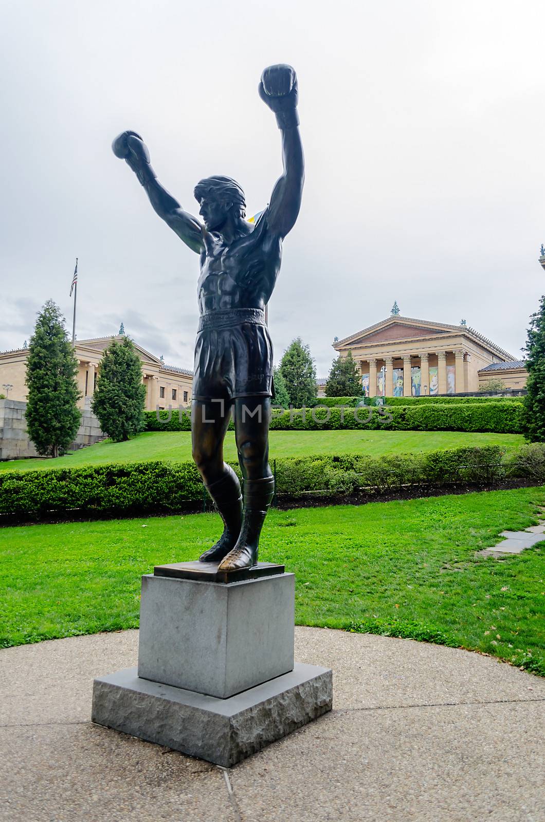 Rocky Statue in Philadelphia by marcorubino