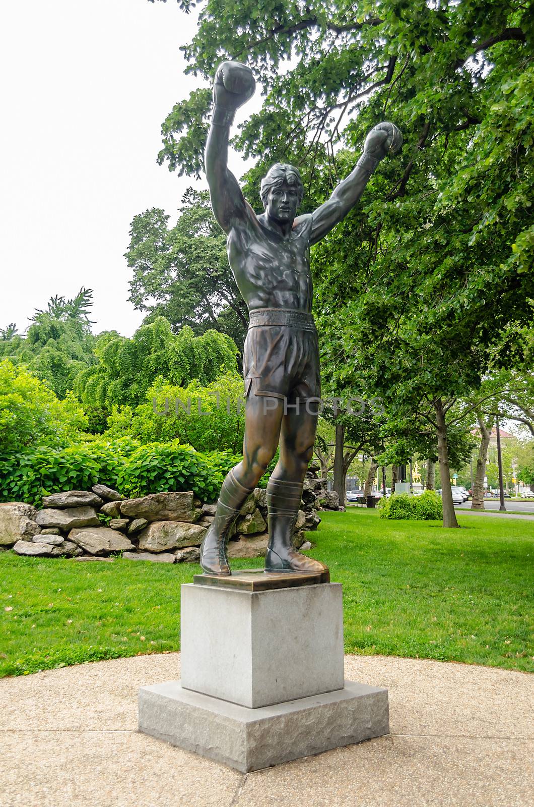 Rocky Statue in Philadelphia, USA