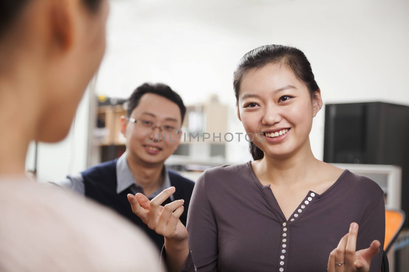 Business people having meeting in the office