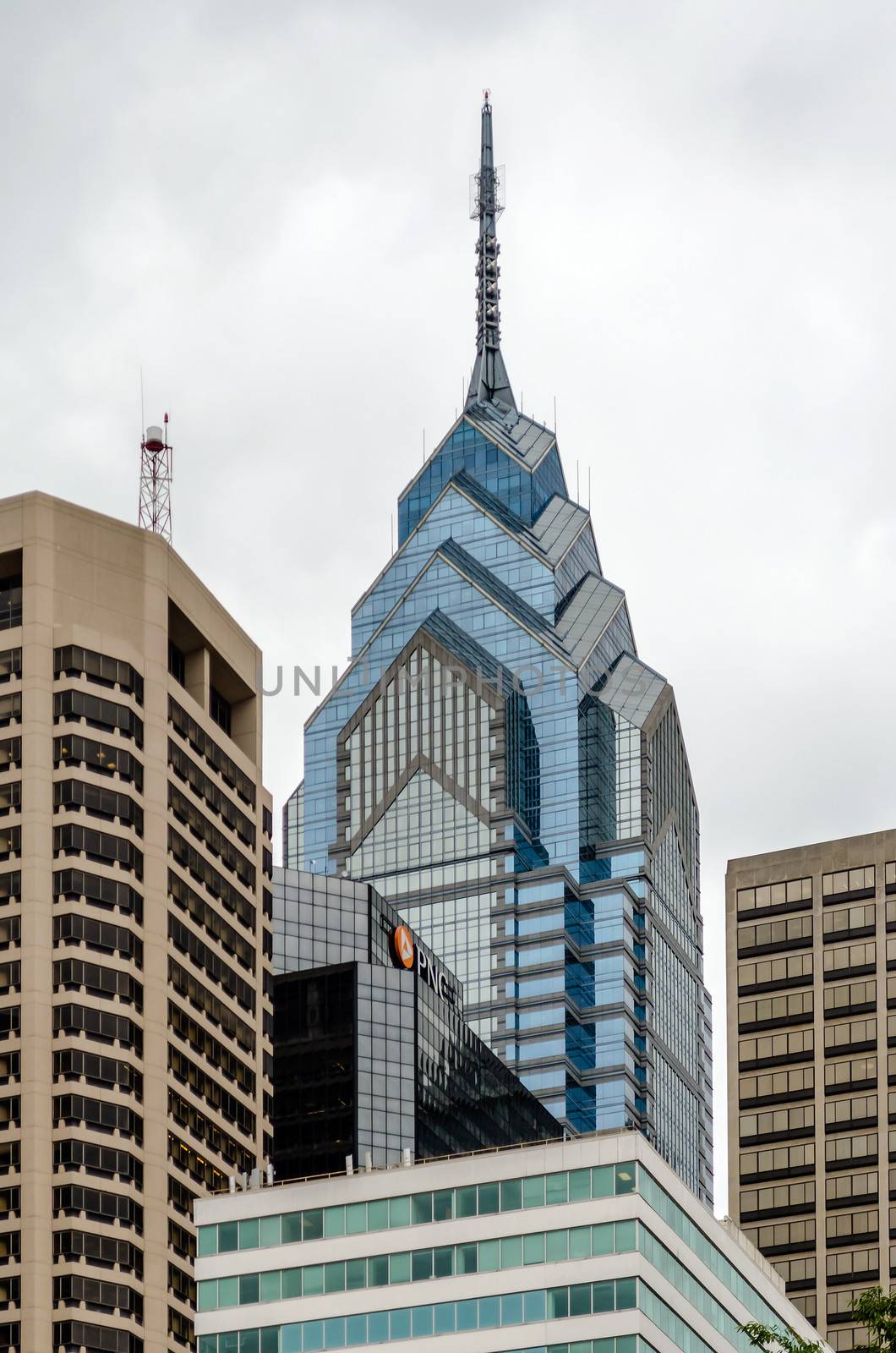 One Liberty Place, Skyscraper in Philadelphia by marcorubino