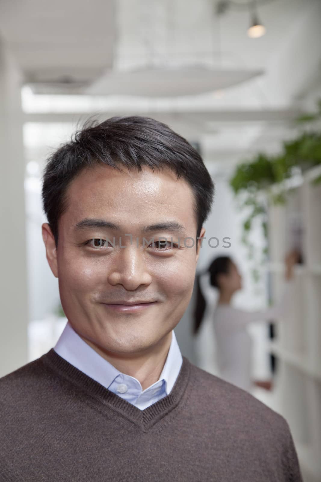 Businessman in the office, portrait