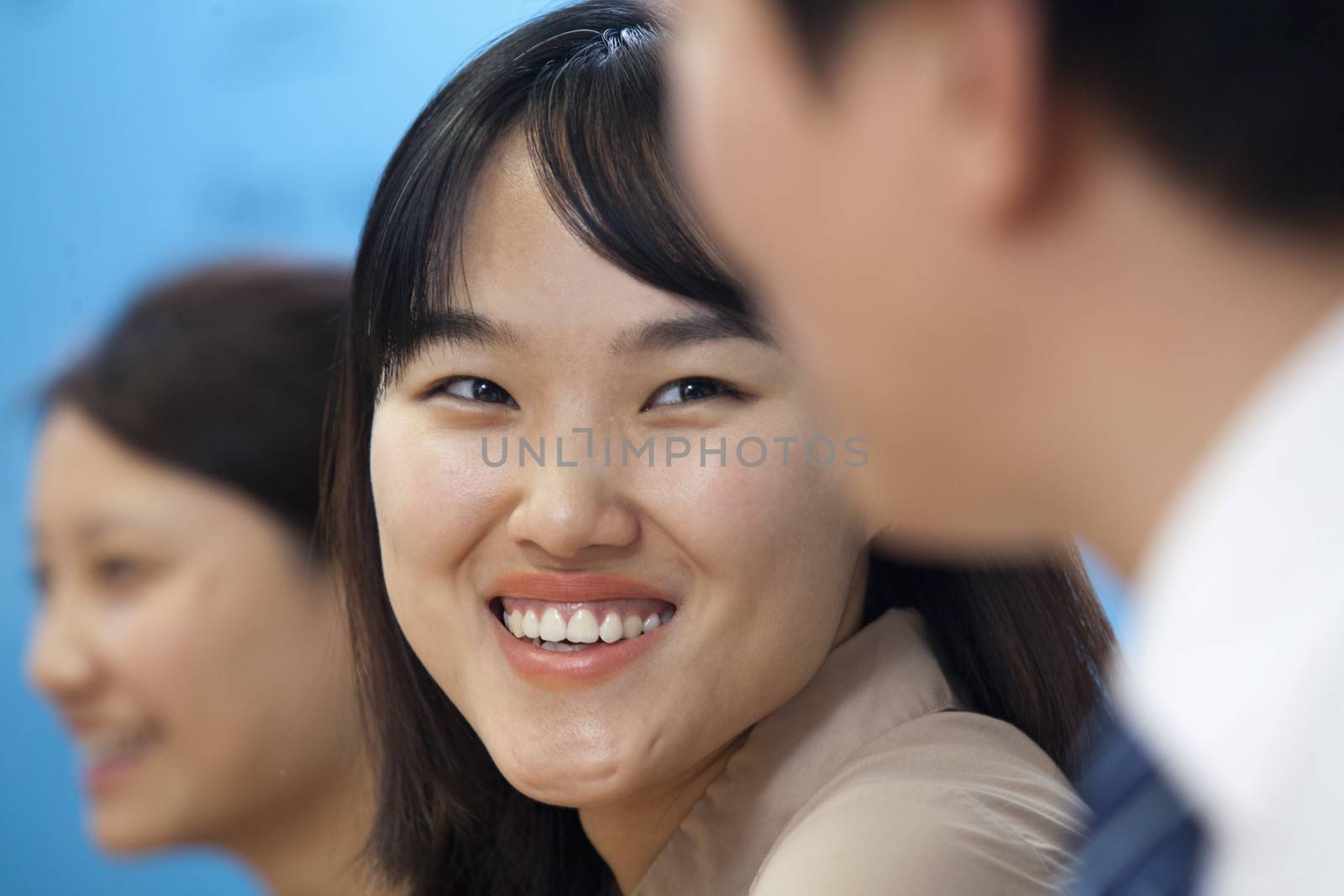 Business People Having Meeting in Board Room by XiXinXing