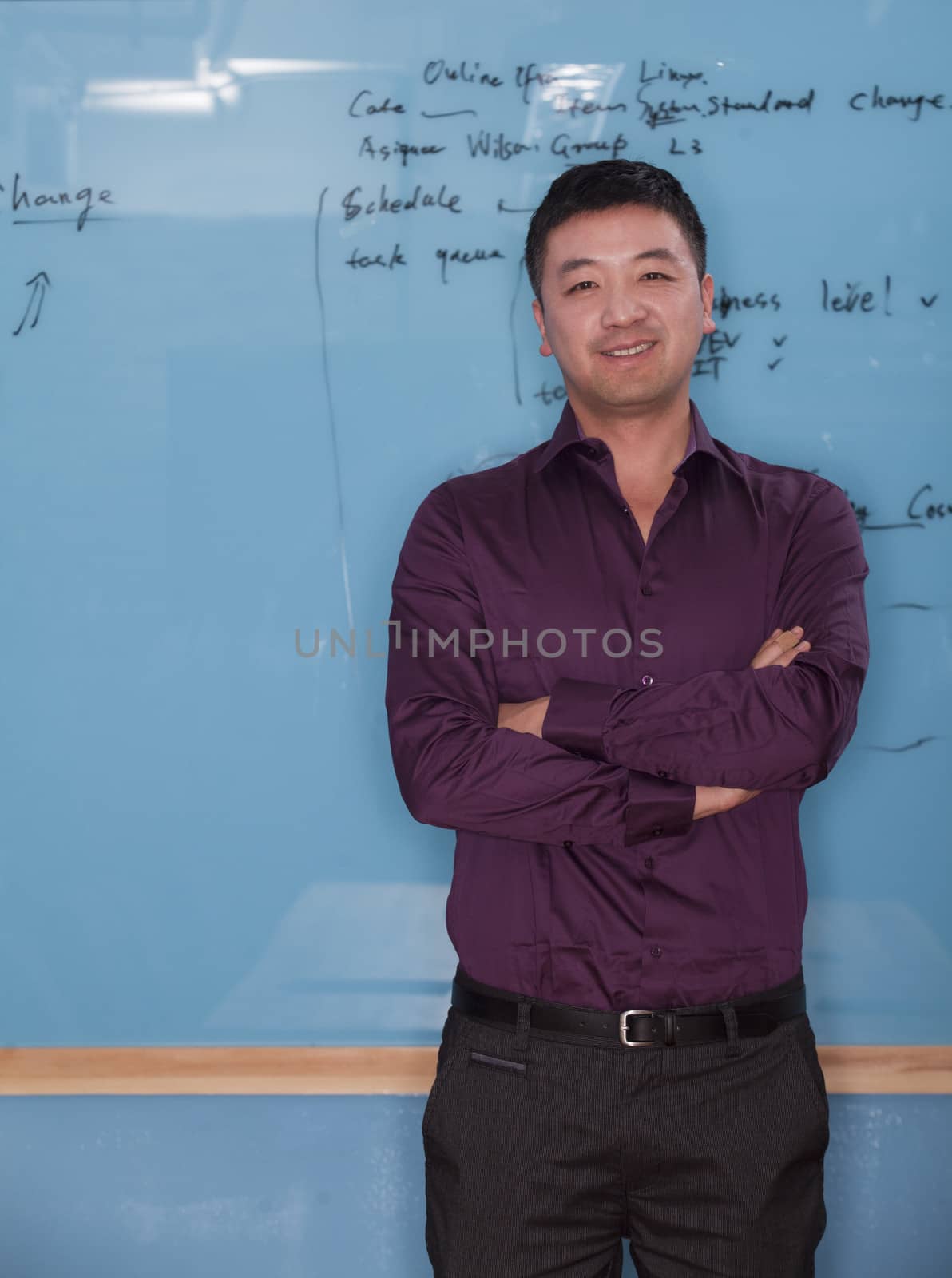 Portrait of Mid Adult Businessman