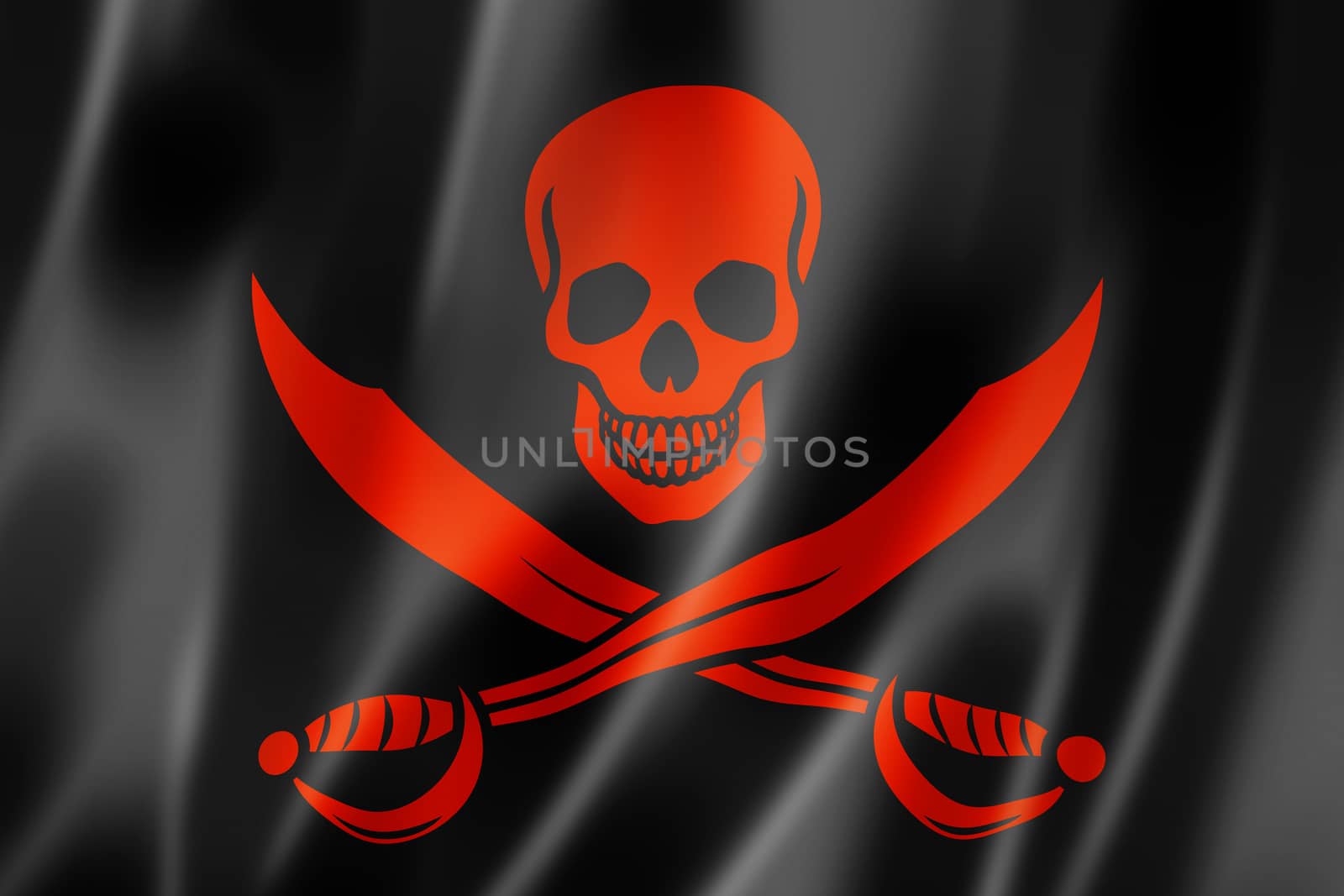 Pirate flag, Jolly Roger by daboost