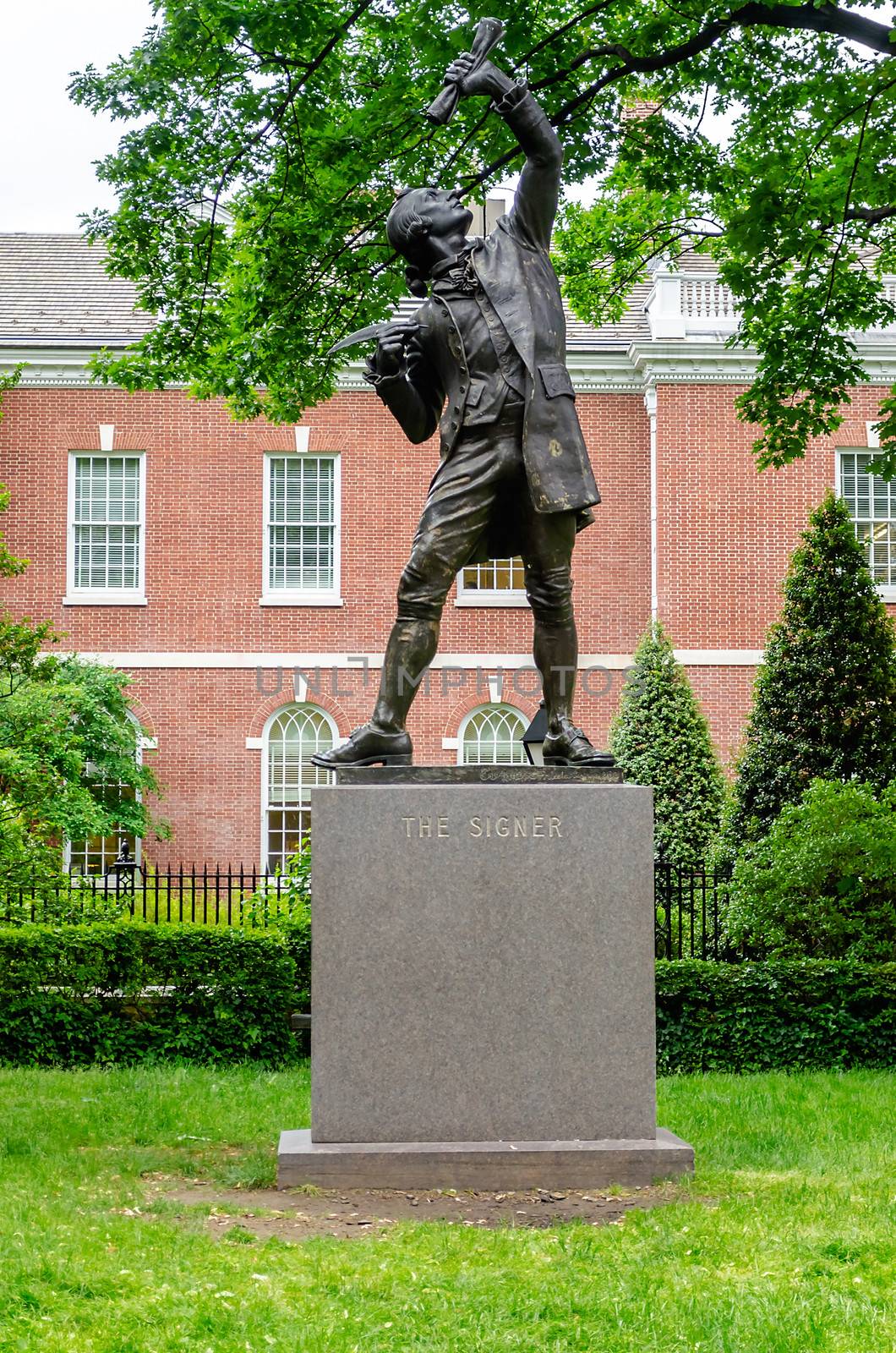 The Signer Statue, Philadelphia, USA
