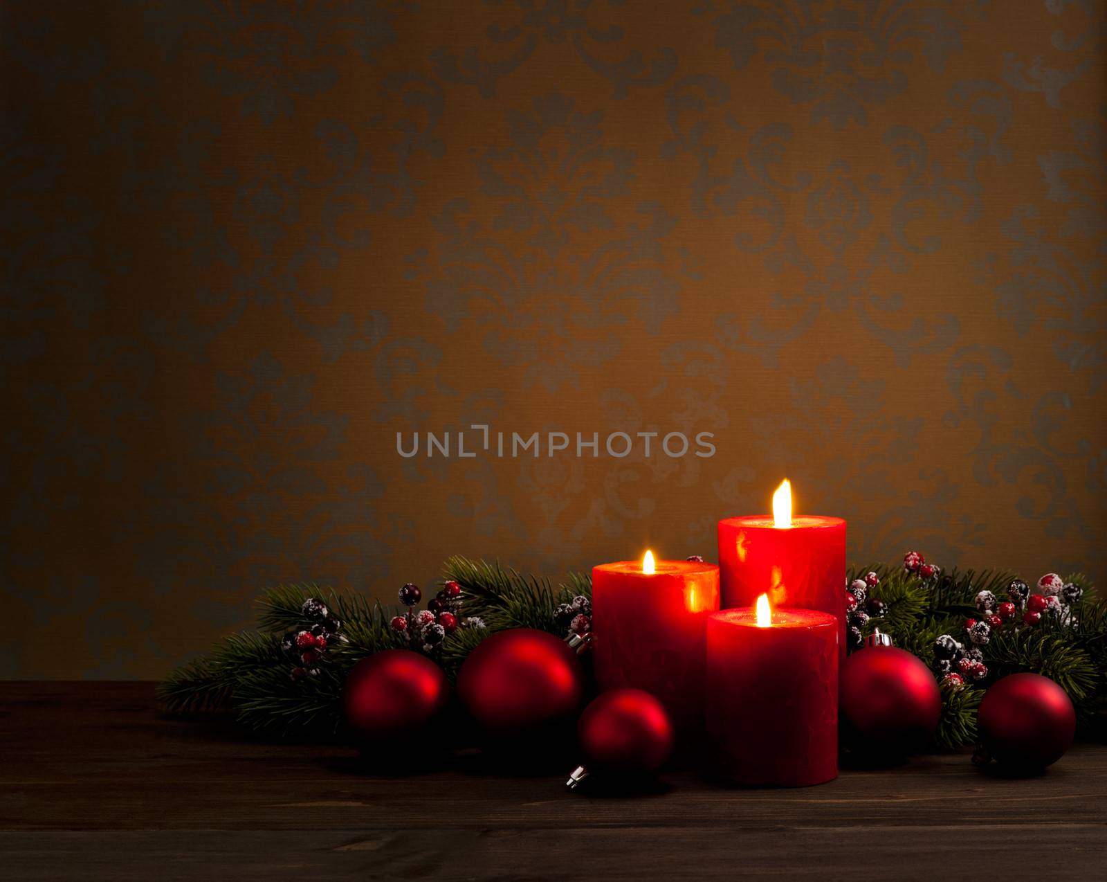 Advent Christmas wreath by 3523Studio