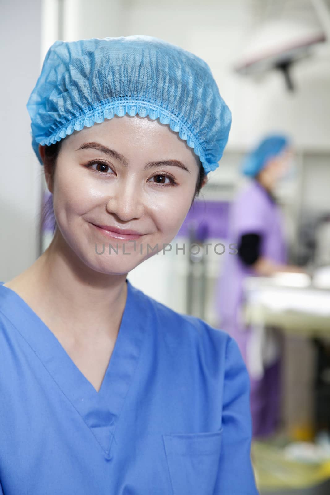 Female veterinarian, portrait