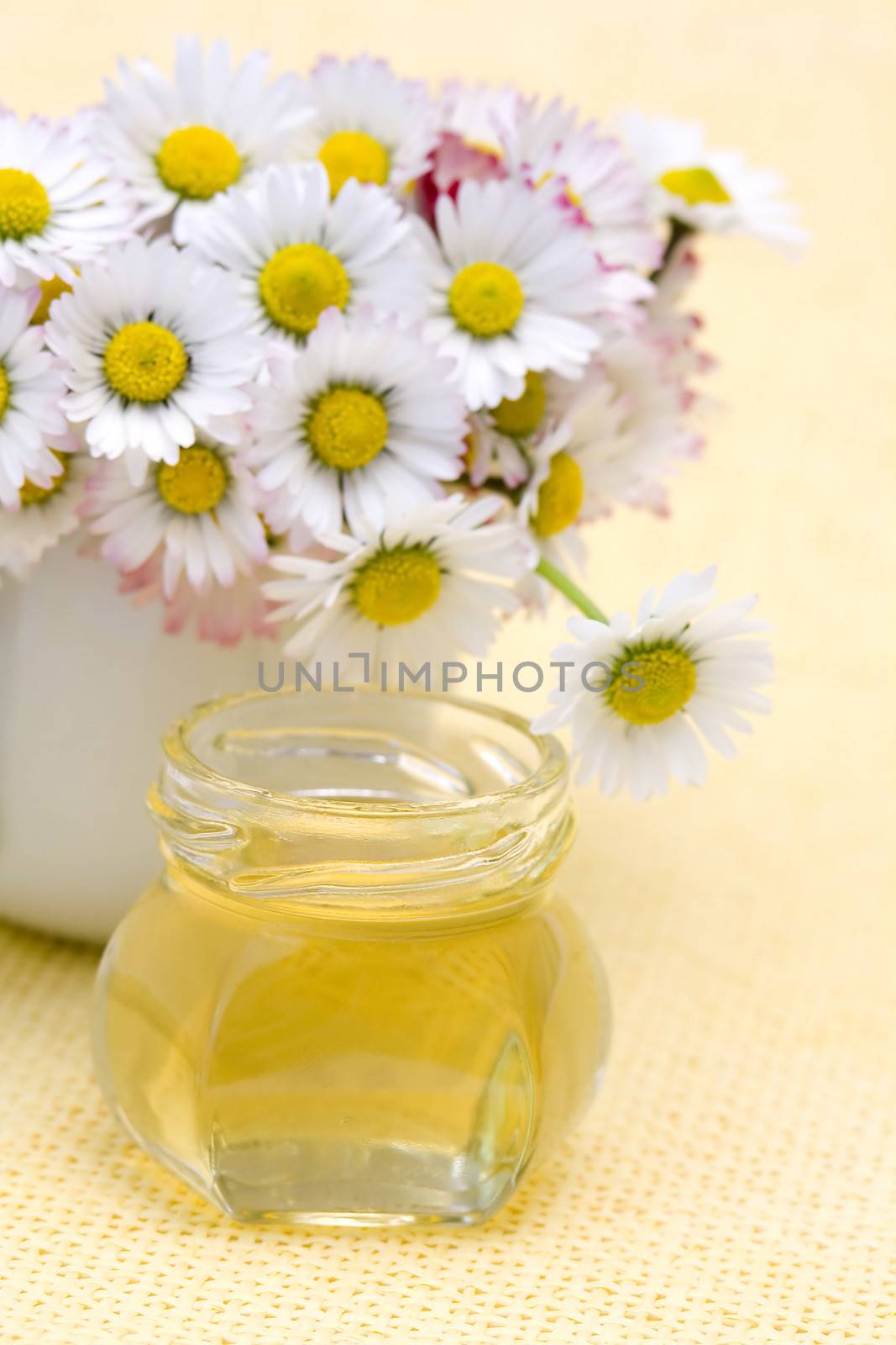 honey and daisies