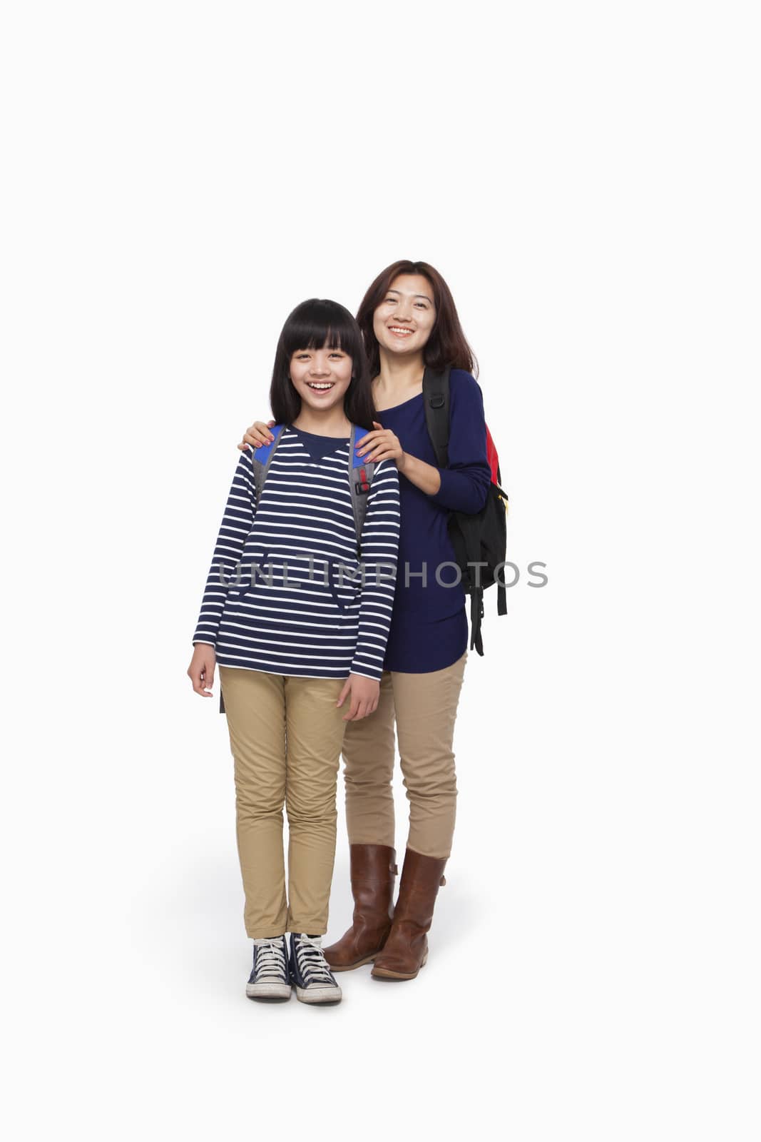 Mother and daughter portrait by XiXinXing