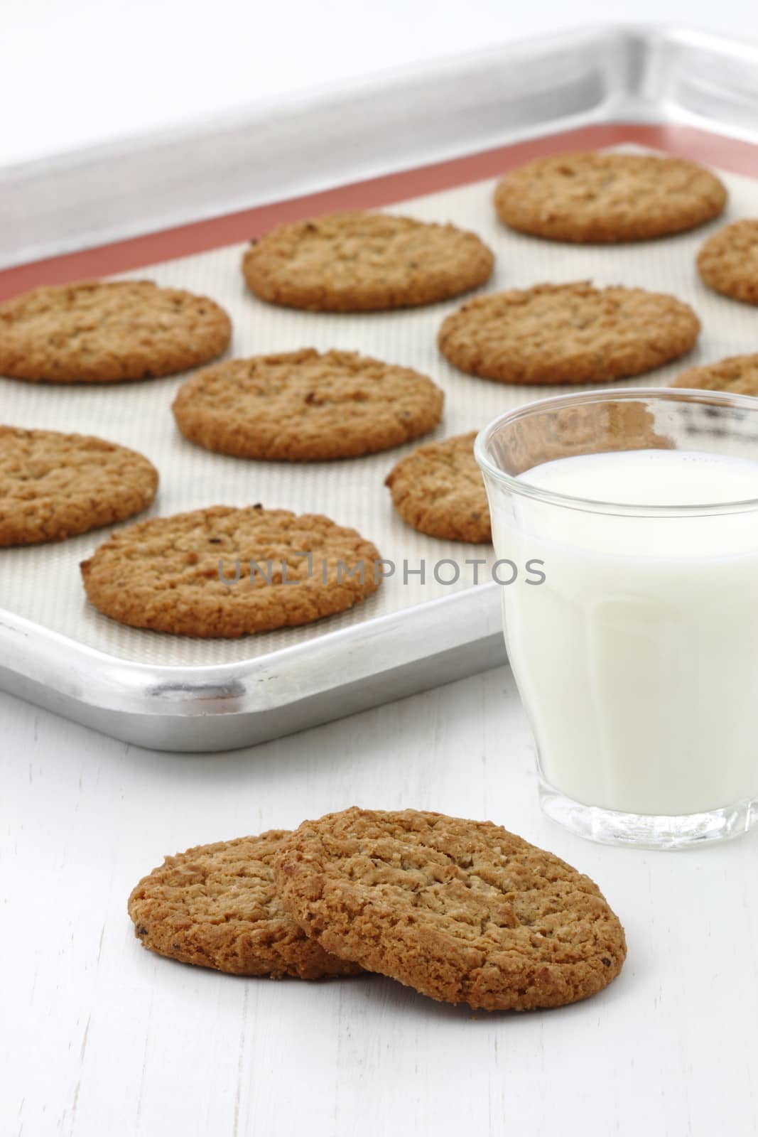 Fresh baked oatmeal cookies by tacar