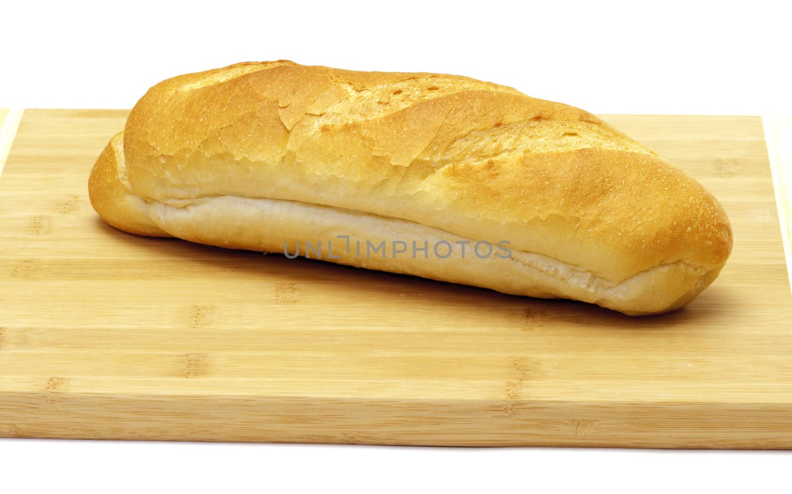 Wheat bread on cutting board