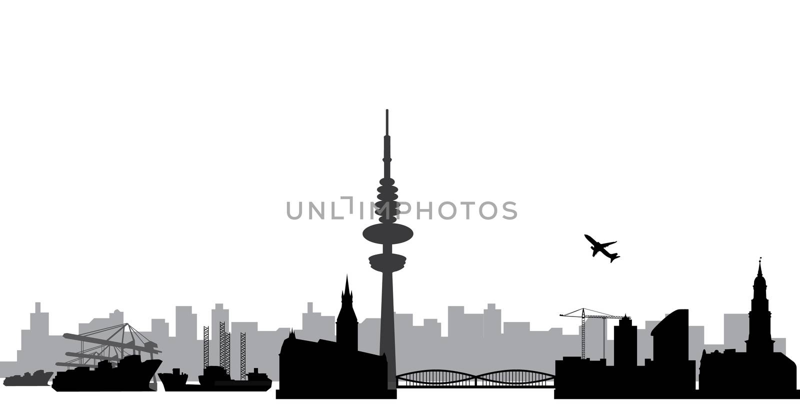 hamburg skyline