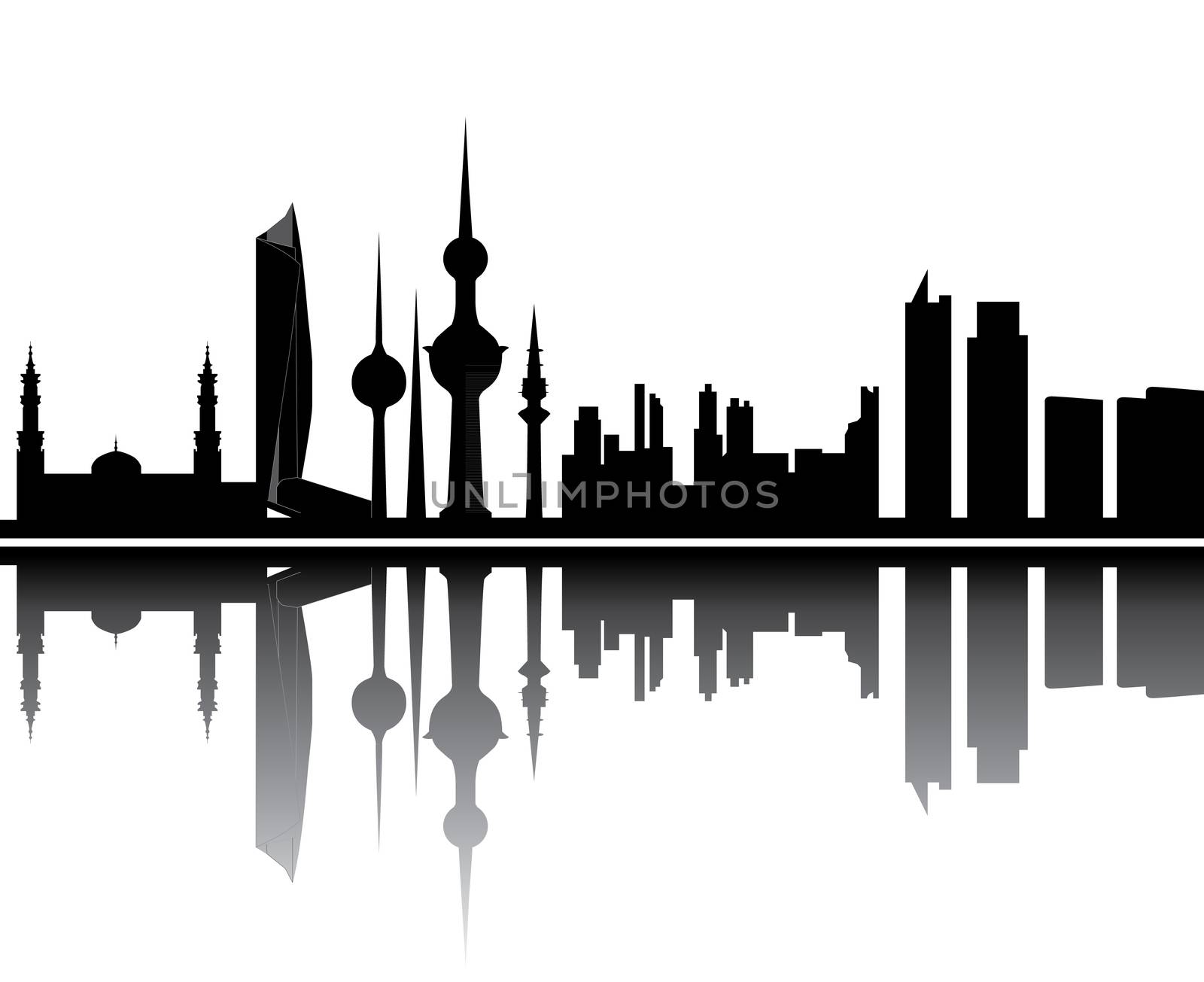 kuwait skyline