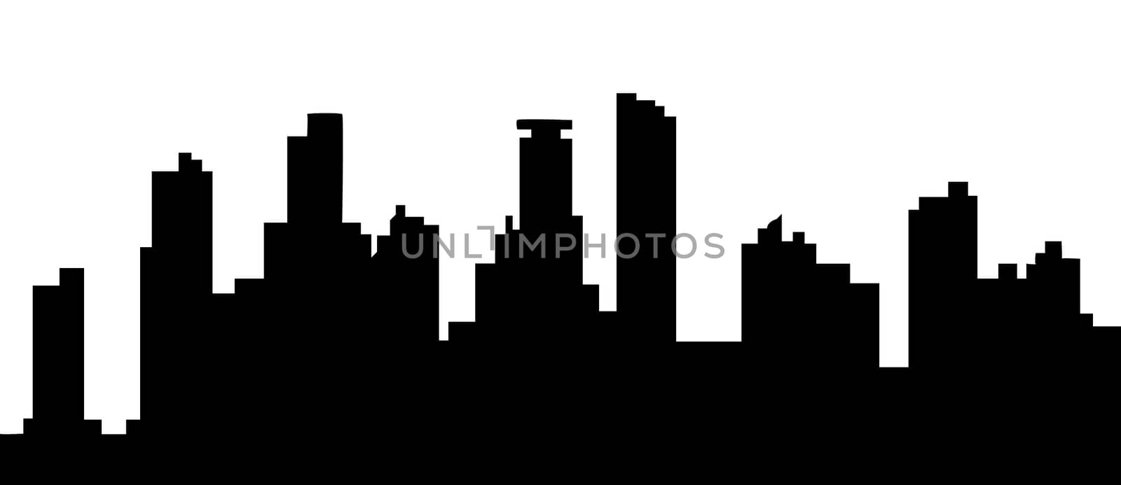 panama skyline by compuinfoto