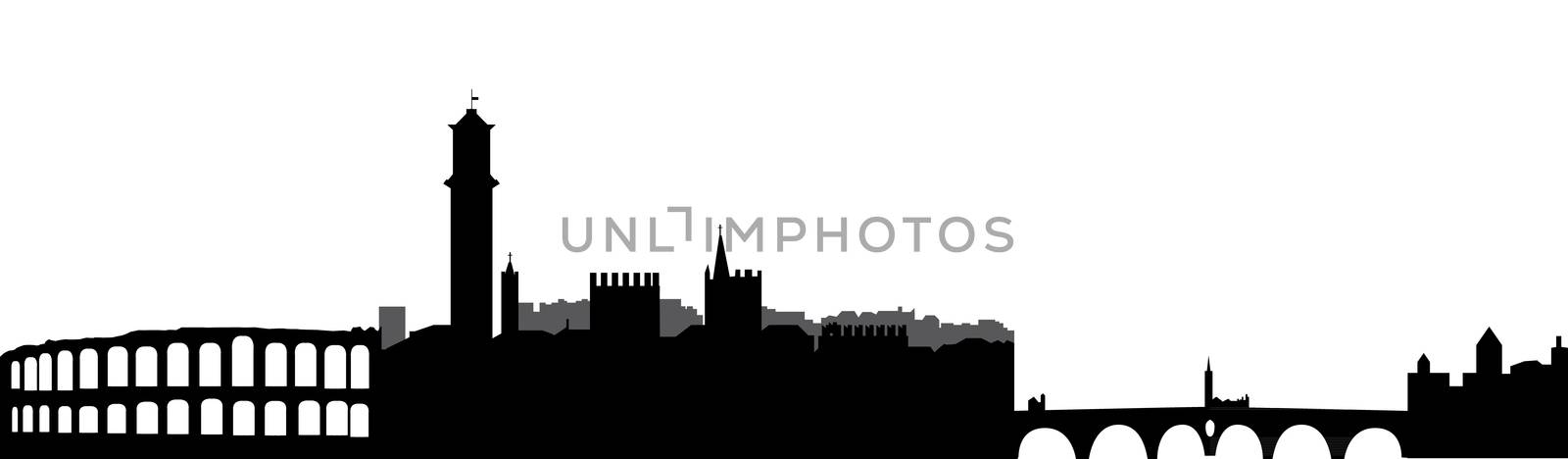 verona skyline by compuinfoto