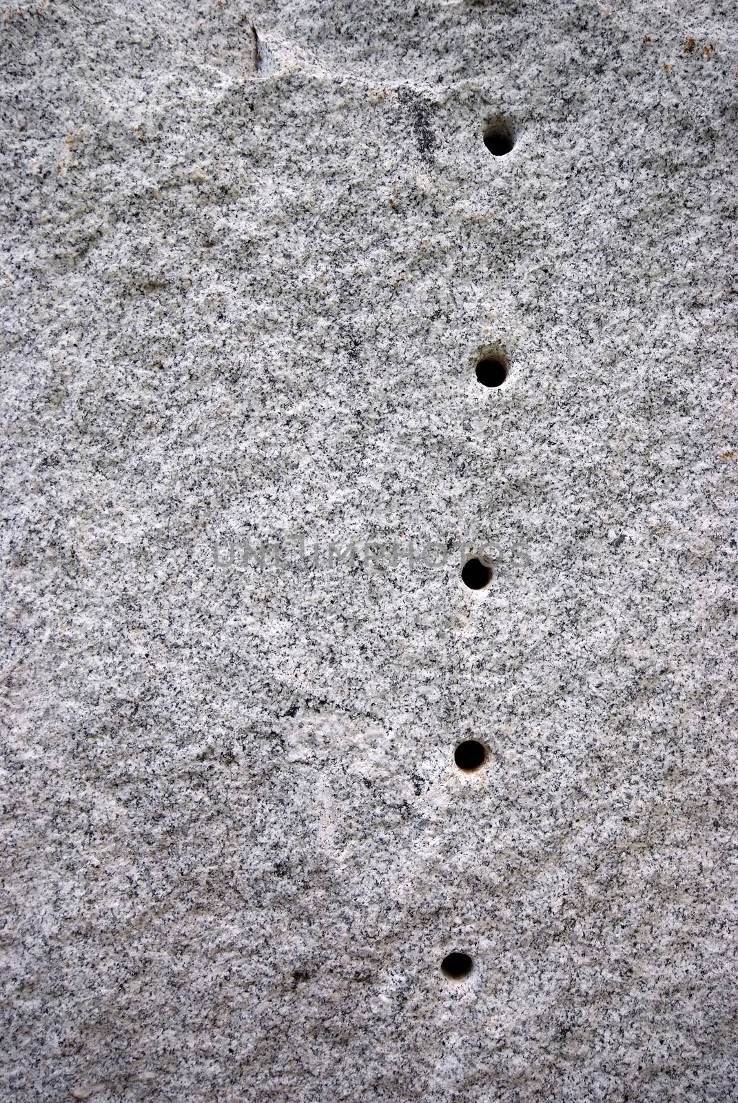 Round hole on the granite. by opasstudio