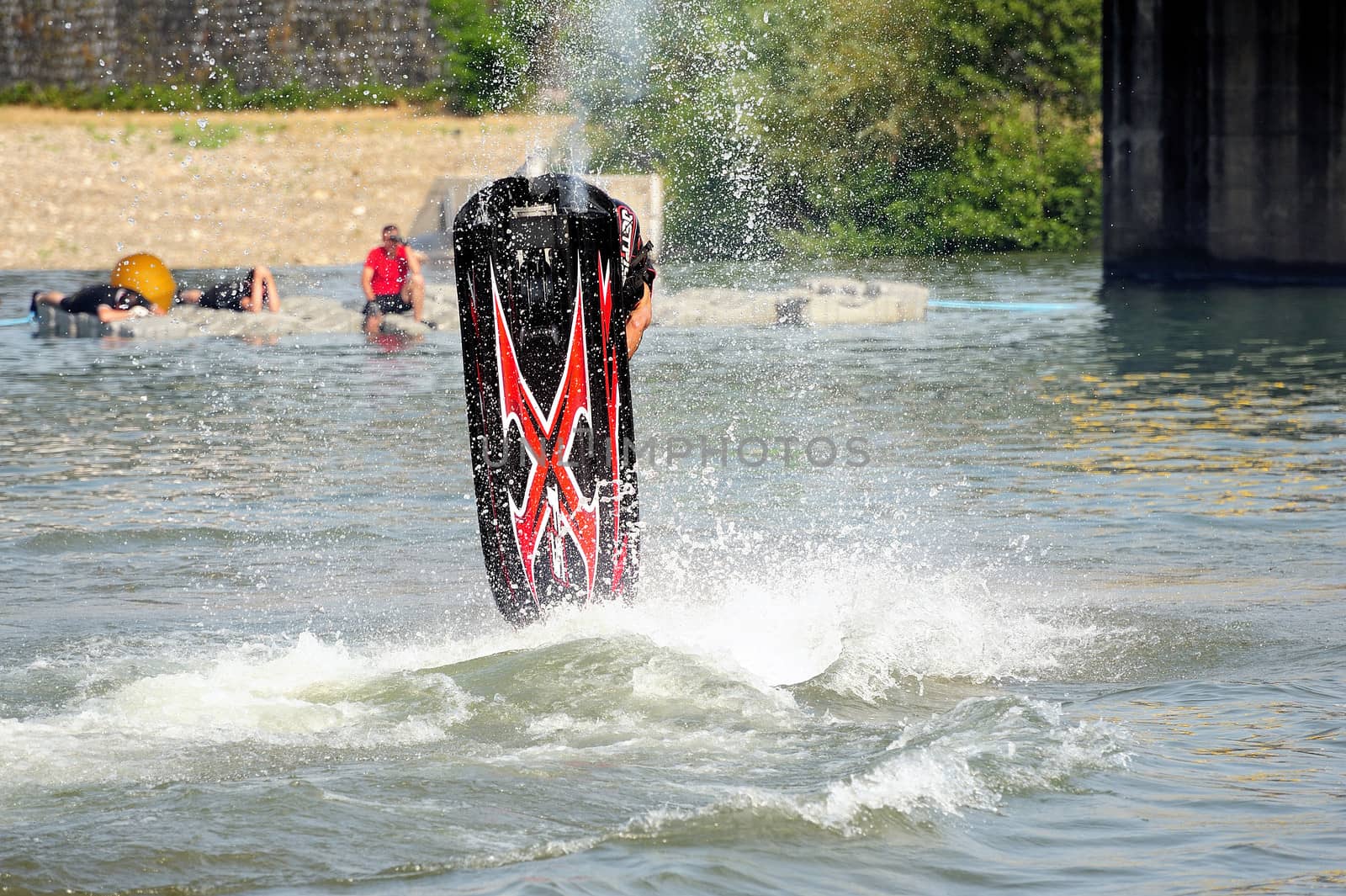 Lifting Jetski by gillespaire