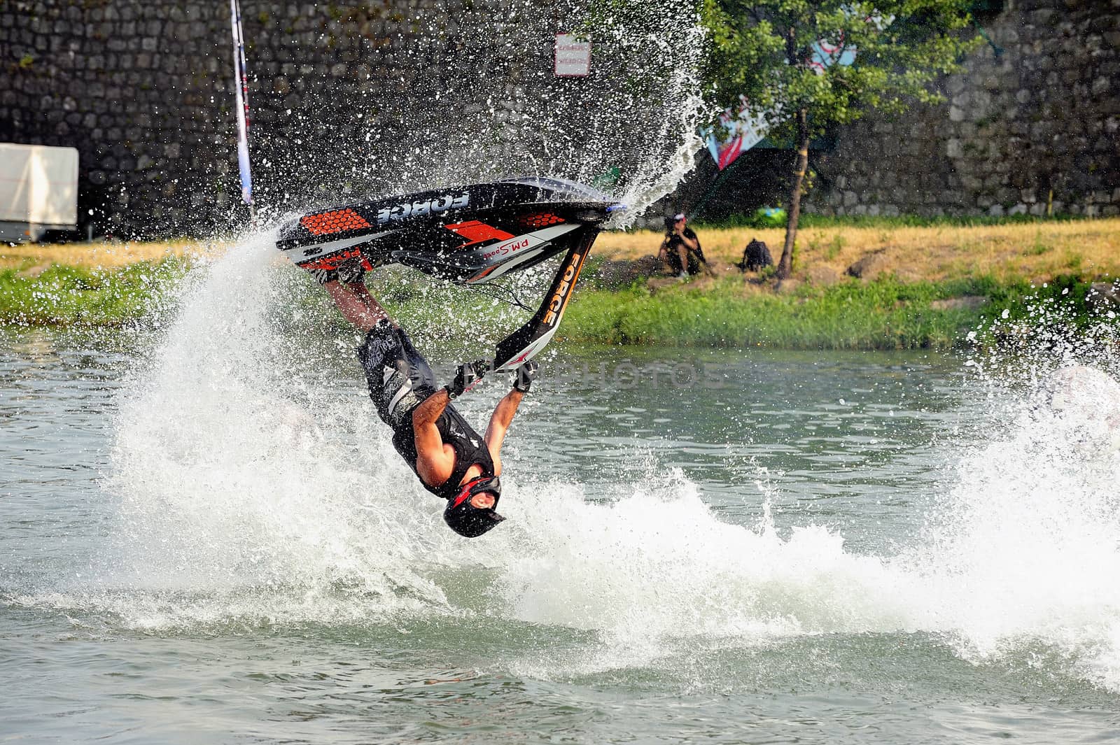 Lifting Jetski by gillespaire