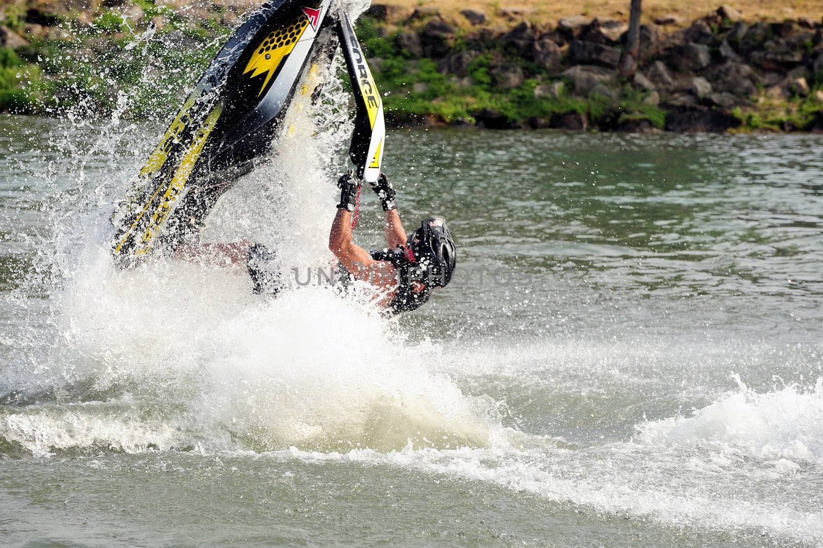 Lifting Jetski by gillespaire