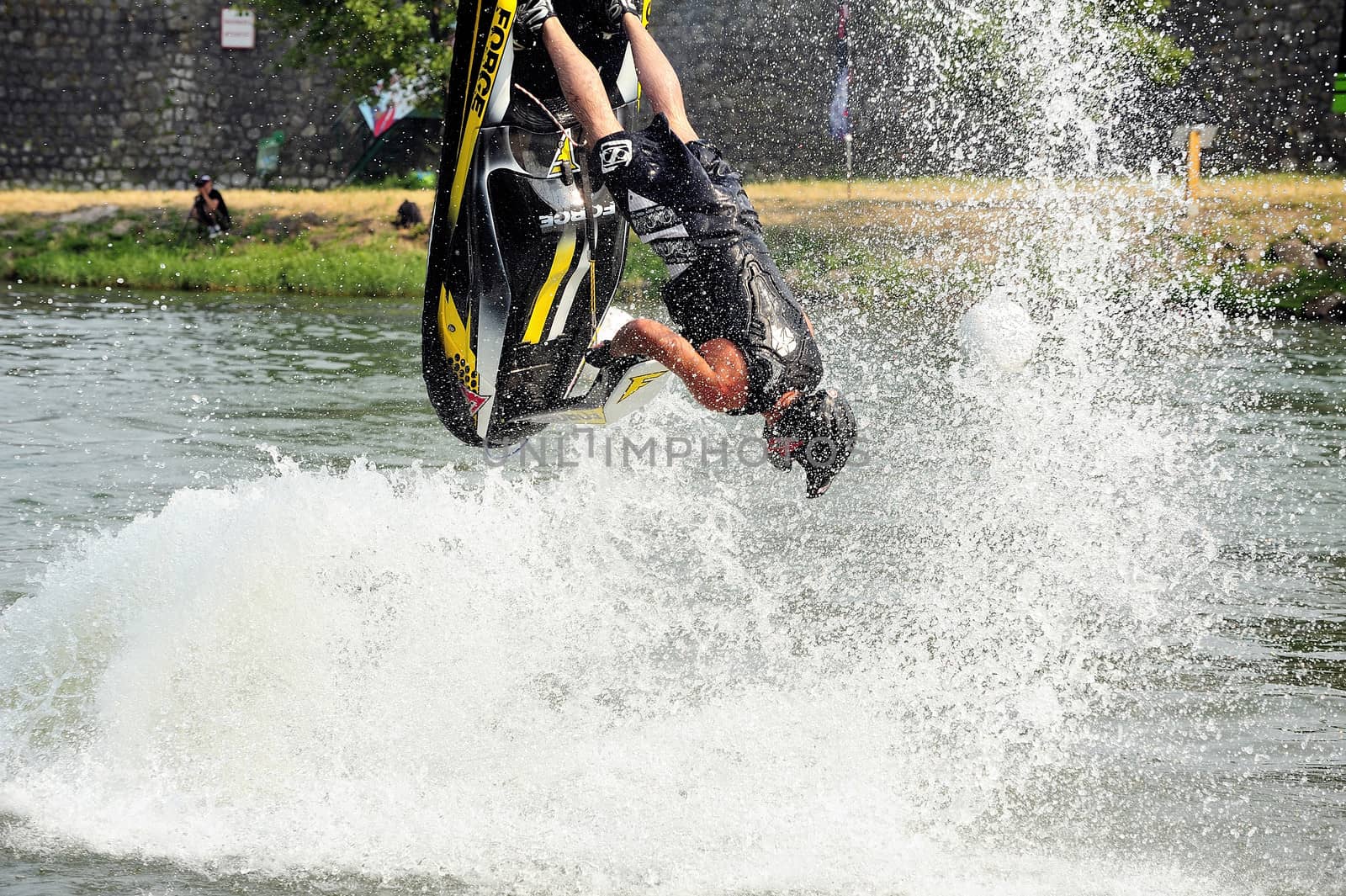 Lifting Jetski by gillespaire