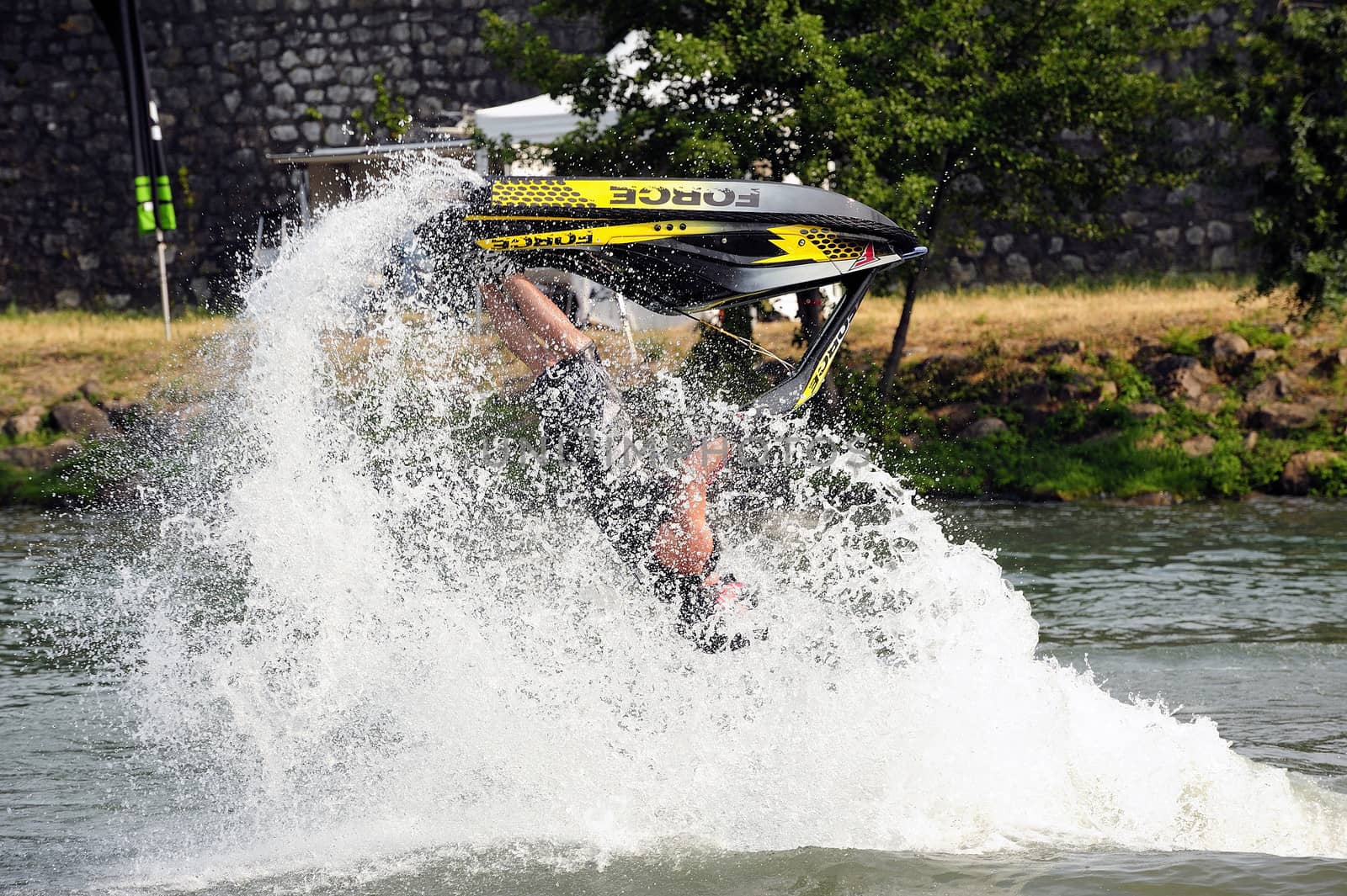 Lifting Jetski by gillespaire