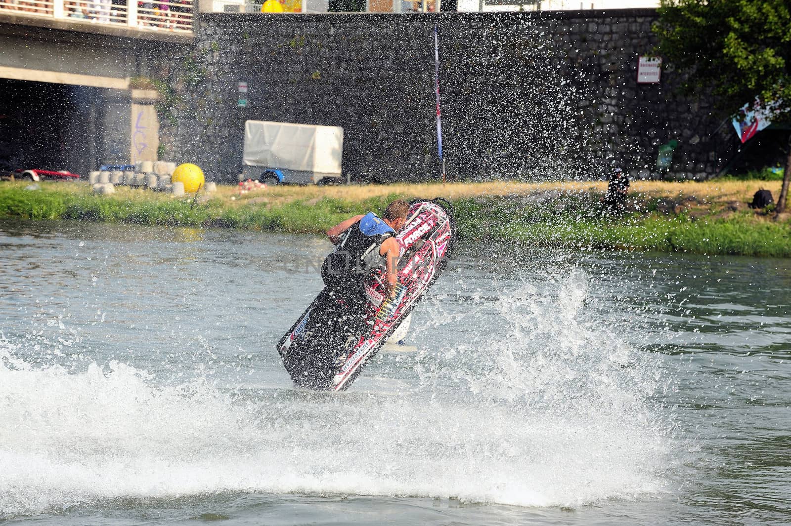 Lifting Jetski by gillespaire