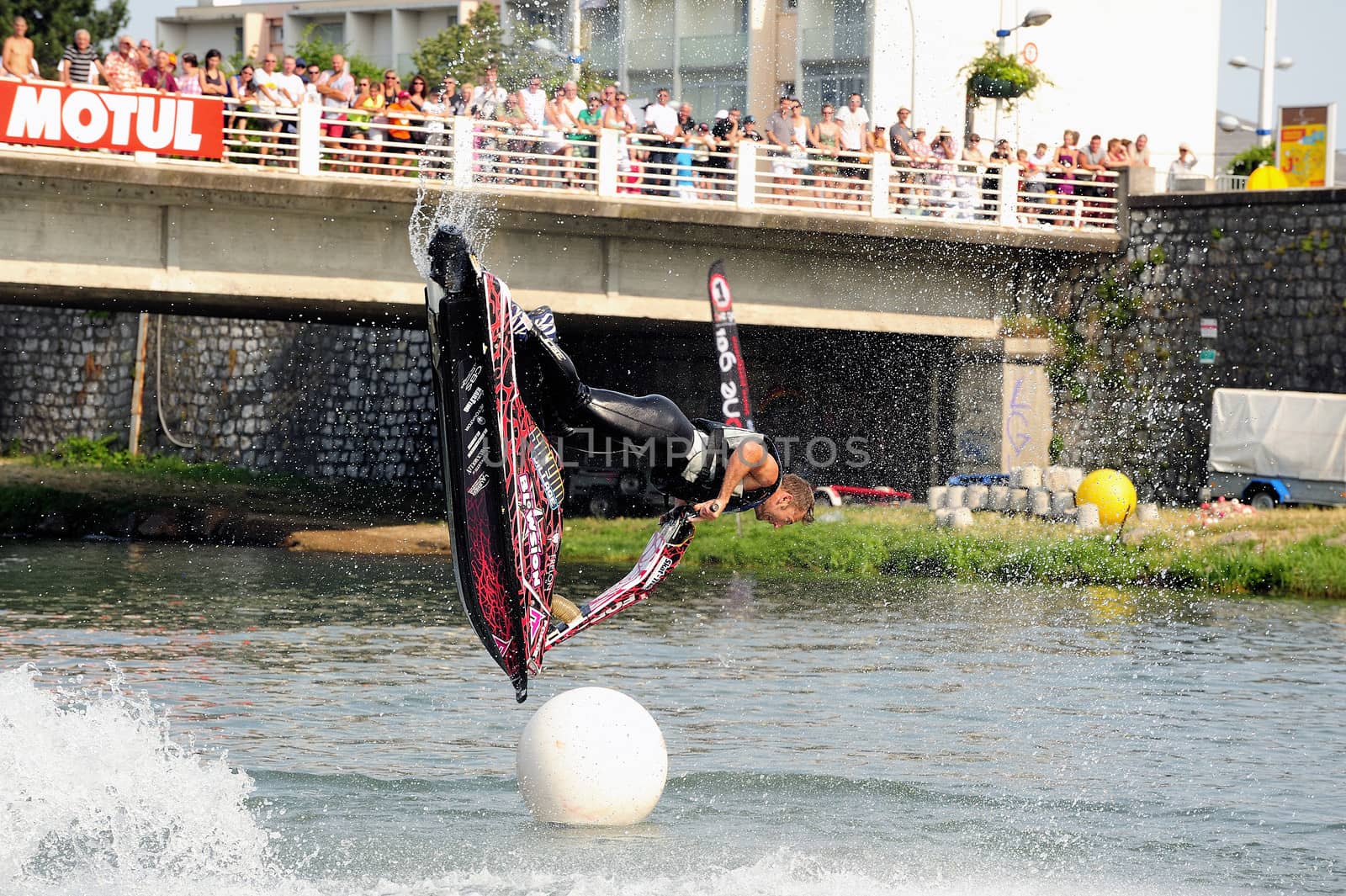 Lifting Jetski by gillespaire