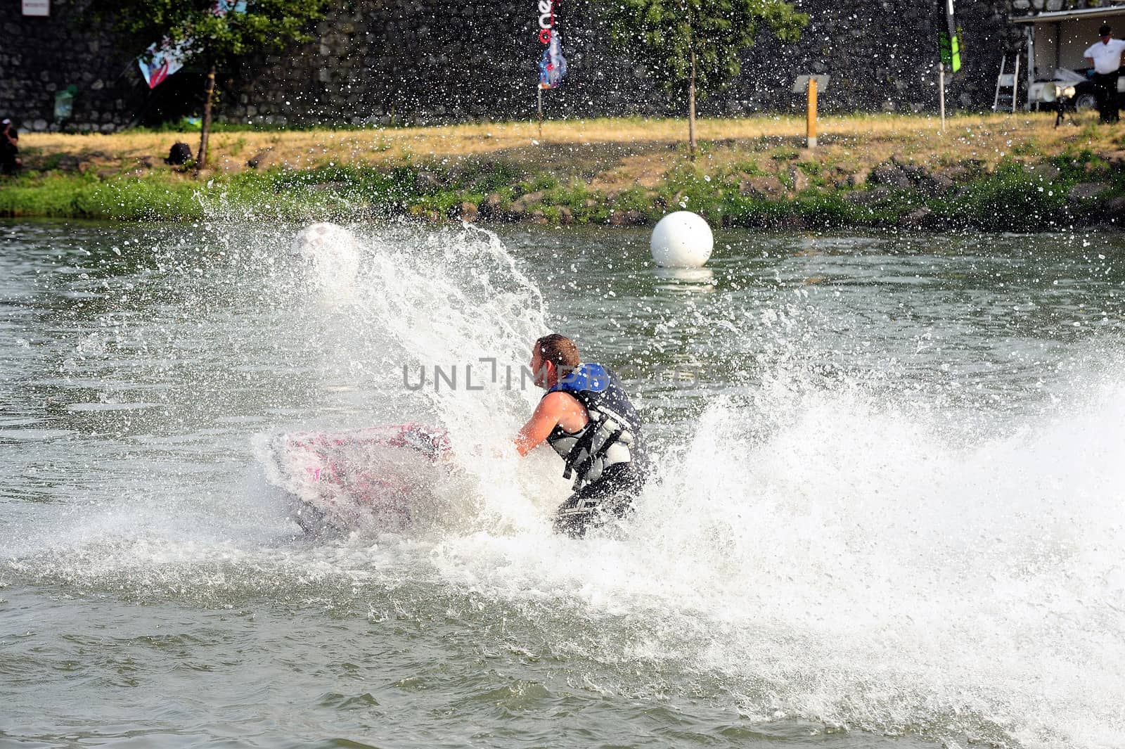 Lifting Jetski by gillespaire