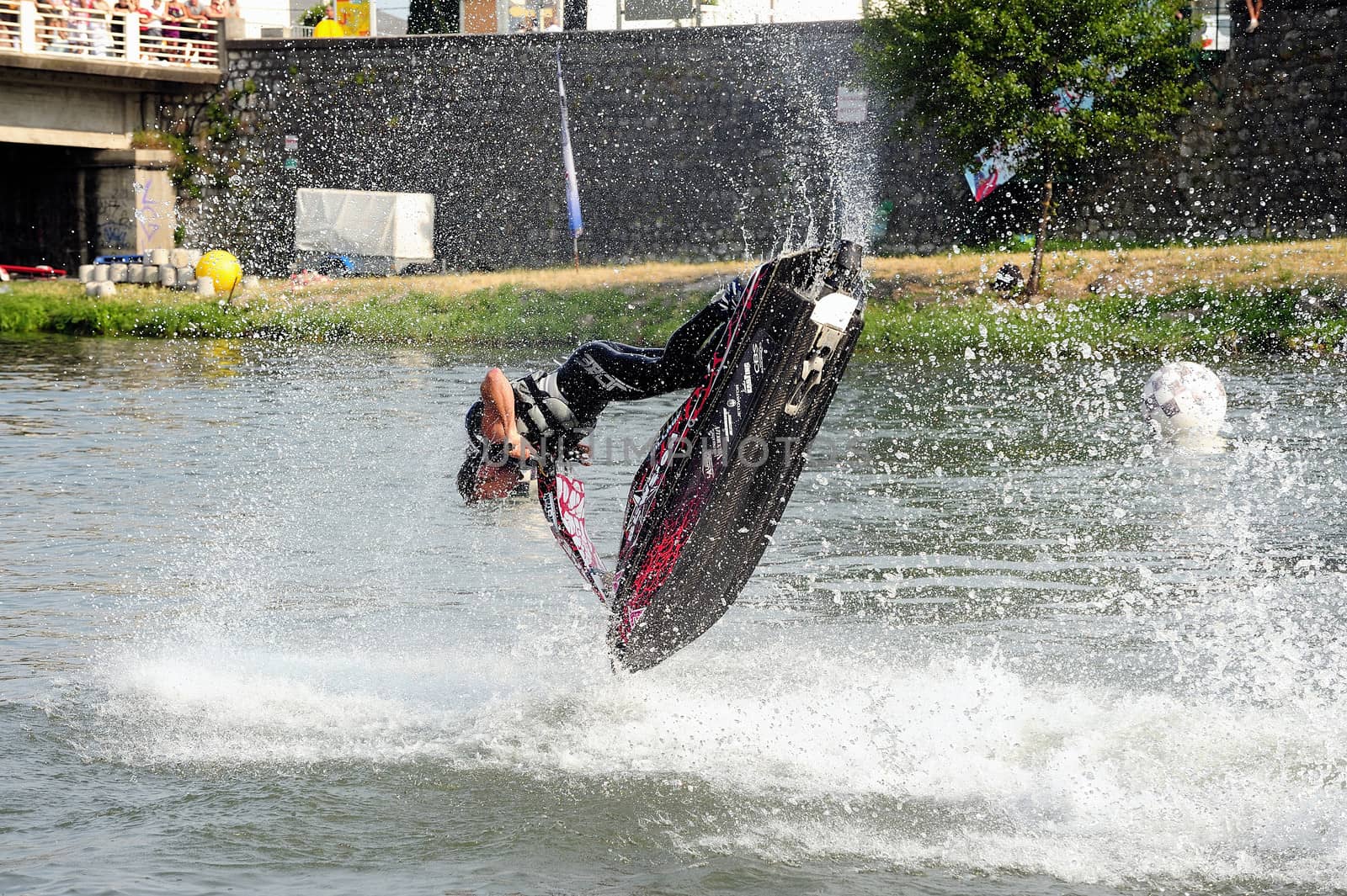 Lifting Jetski by gillespaire