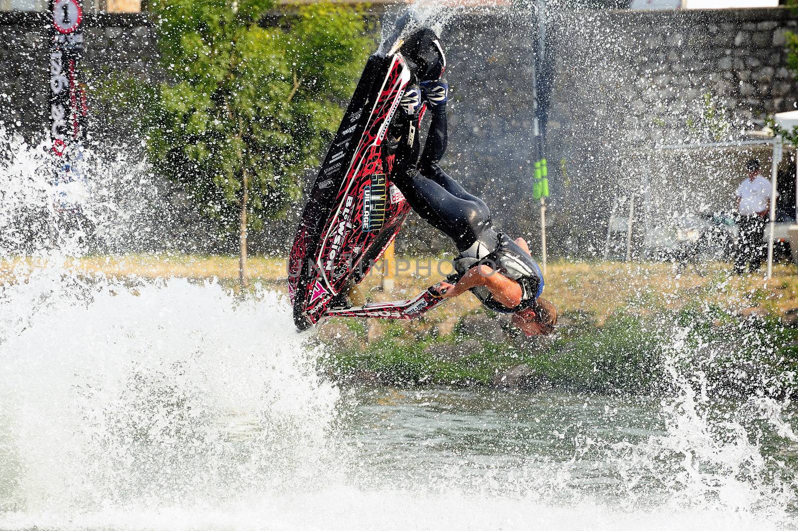 Lifting Jetski by gillespaire