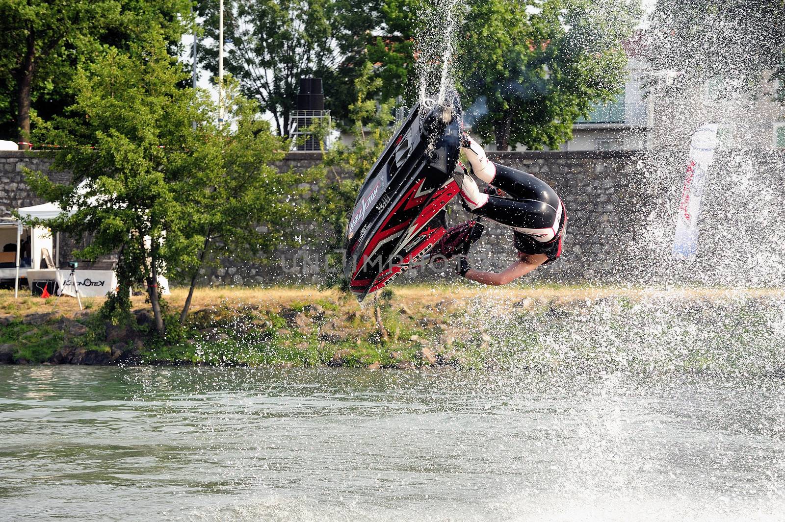 Lifting Jetski by gillespaire