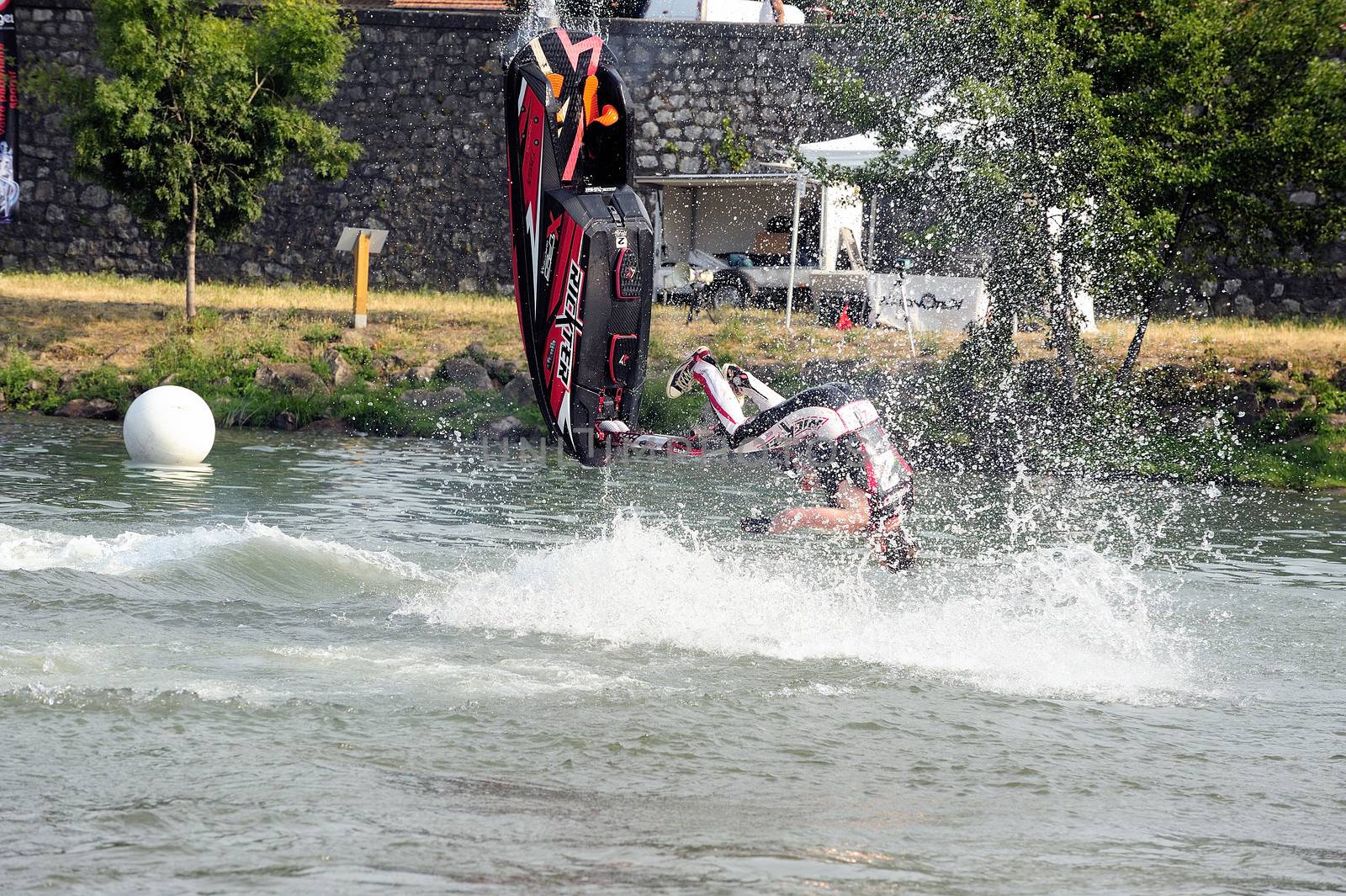 Lifting Jetski by gillespaire