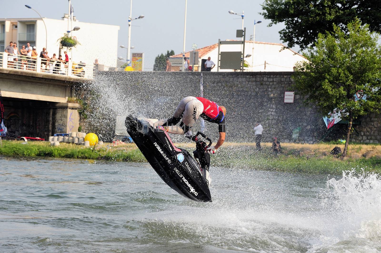 Lifting Jetski by gillespaire