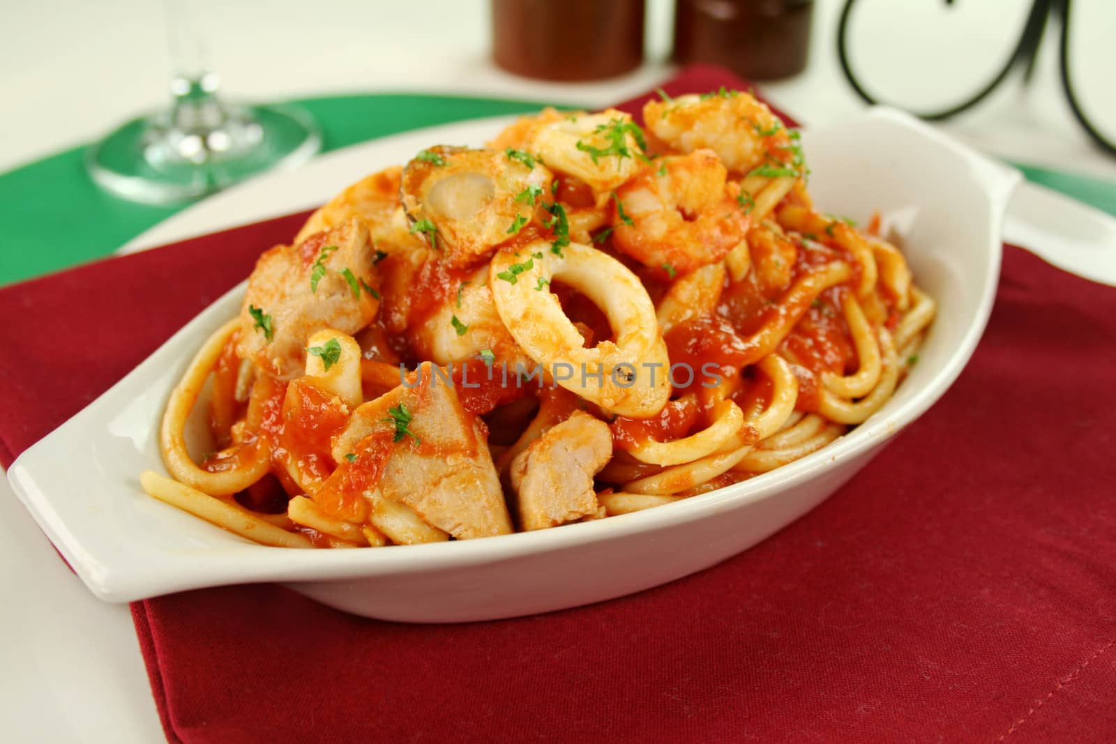 Spaghetti Marinara by jabiru