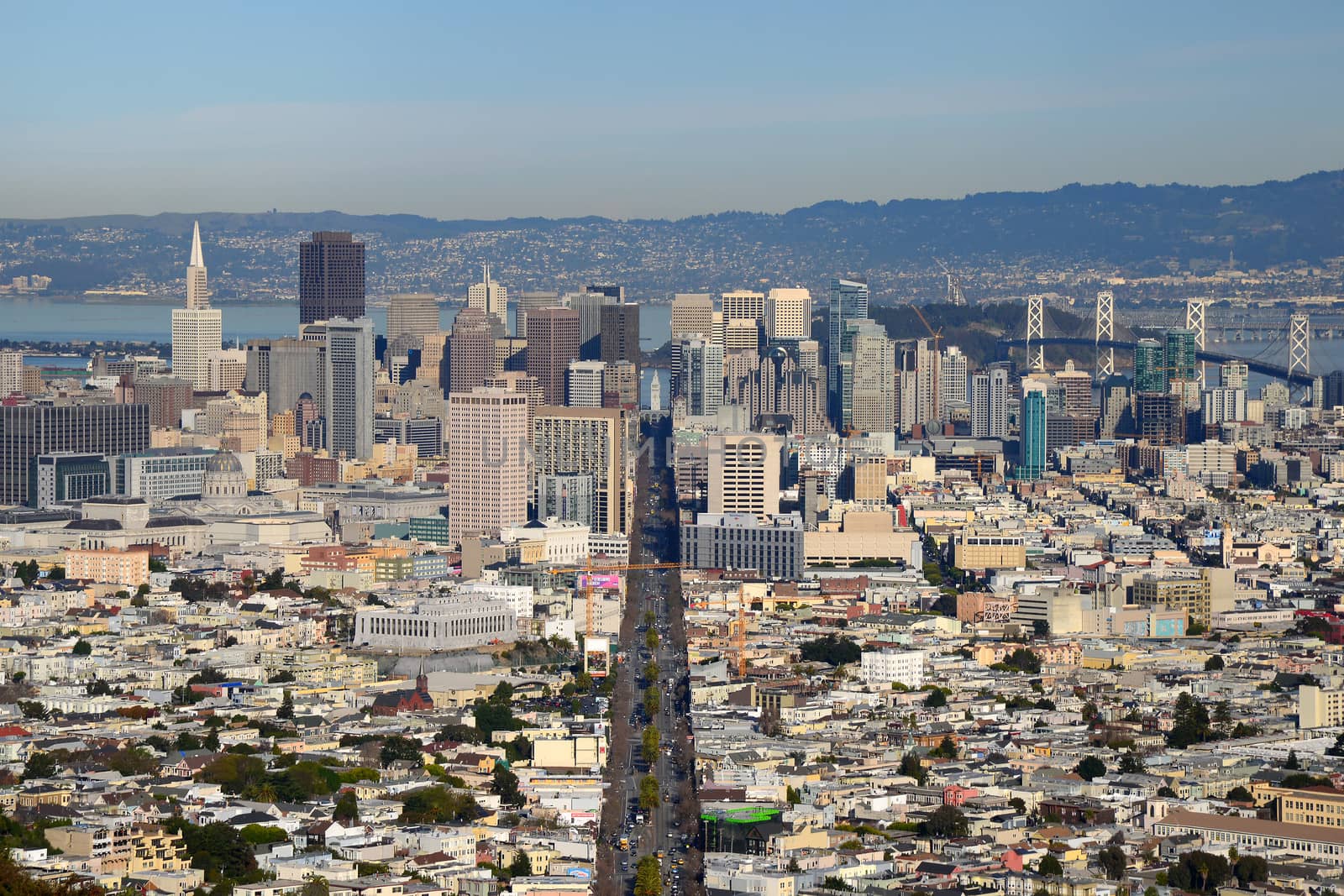 san francisco downtown and market street