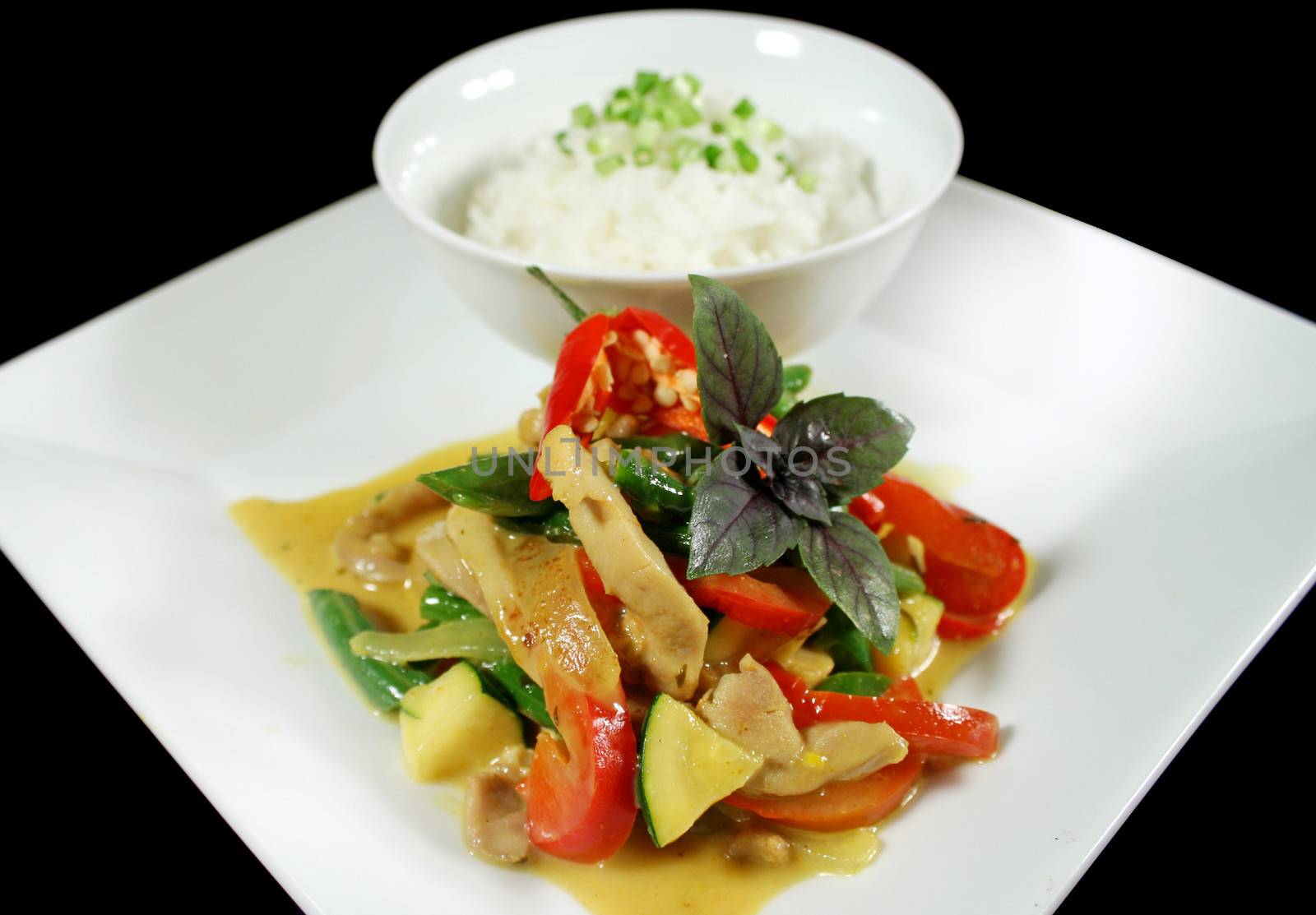 Creamy Thai Chicken Curry 1 by jabiru