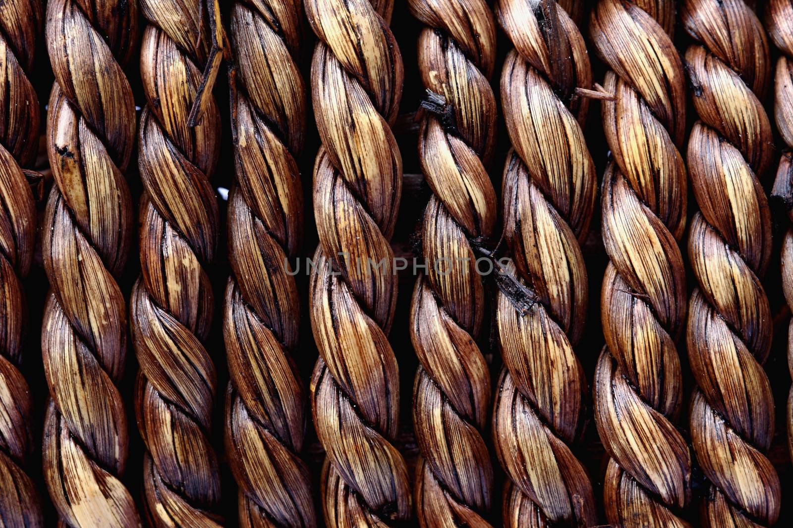 handcraft weave texture natural wicker  by myrainjom01