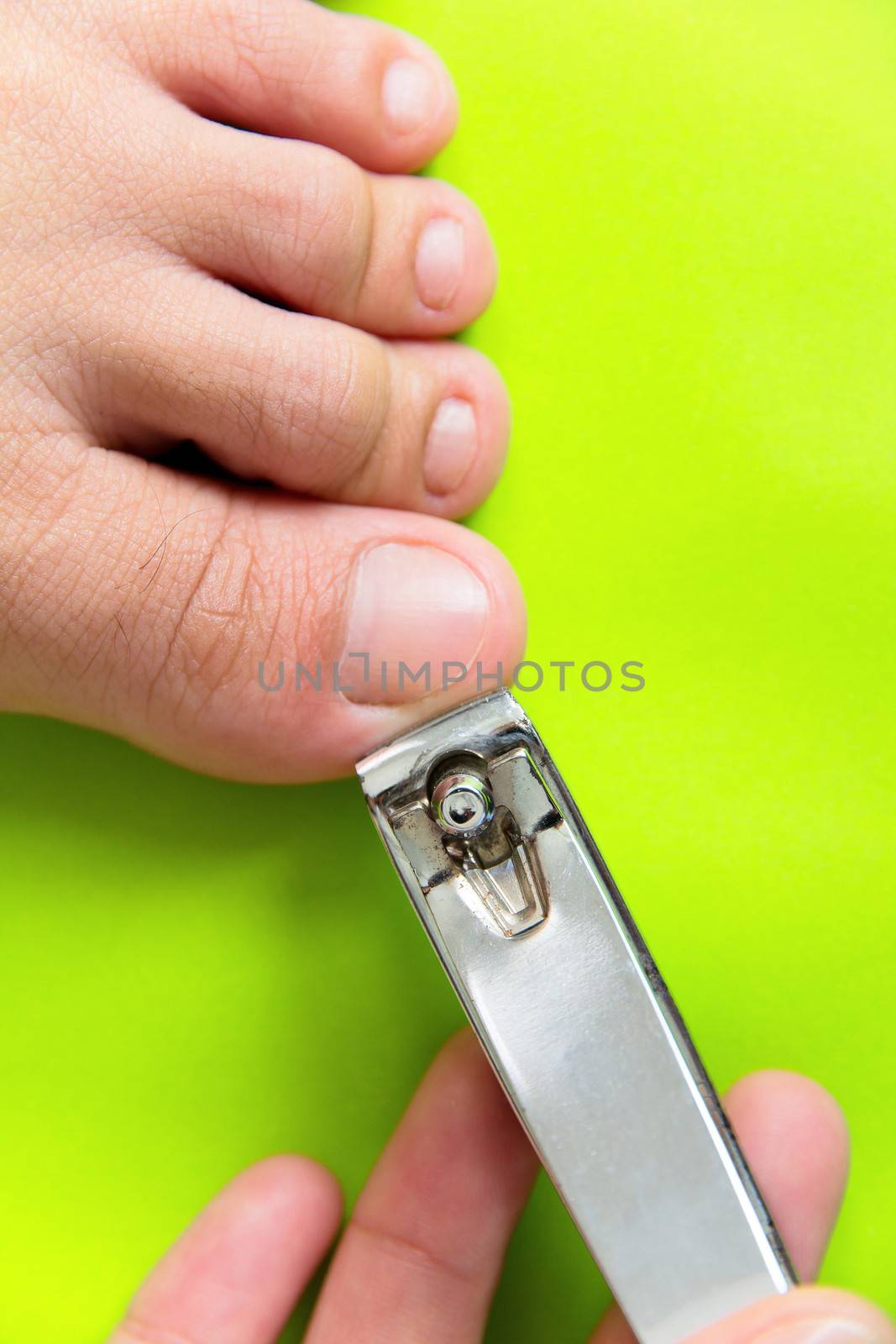 Cutting your toenails