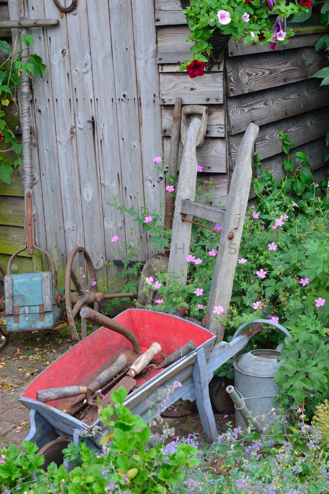 vintage gardening tools