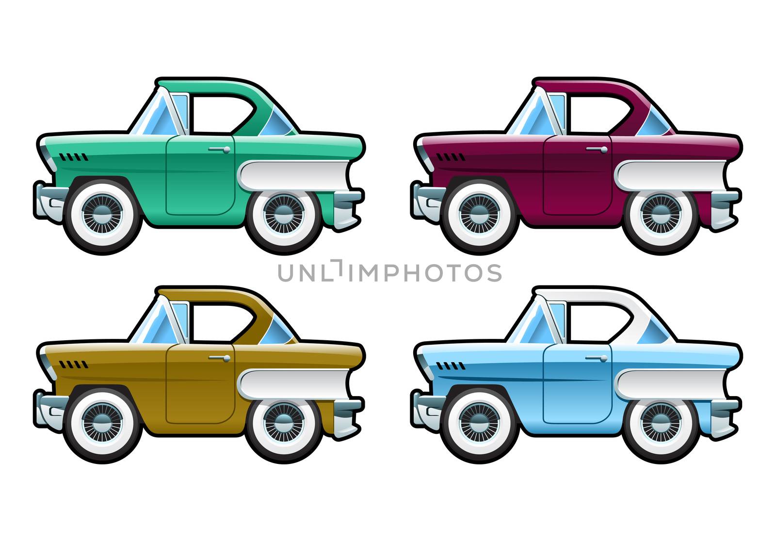 Classic Cars - 60s  by Suricoma