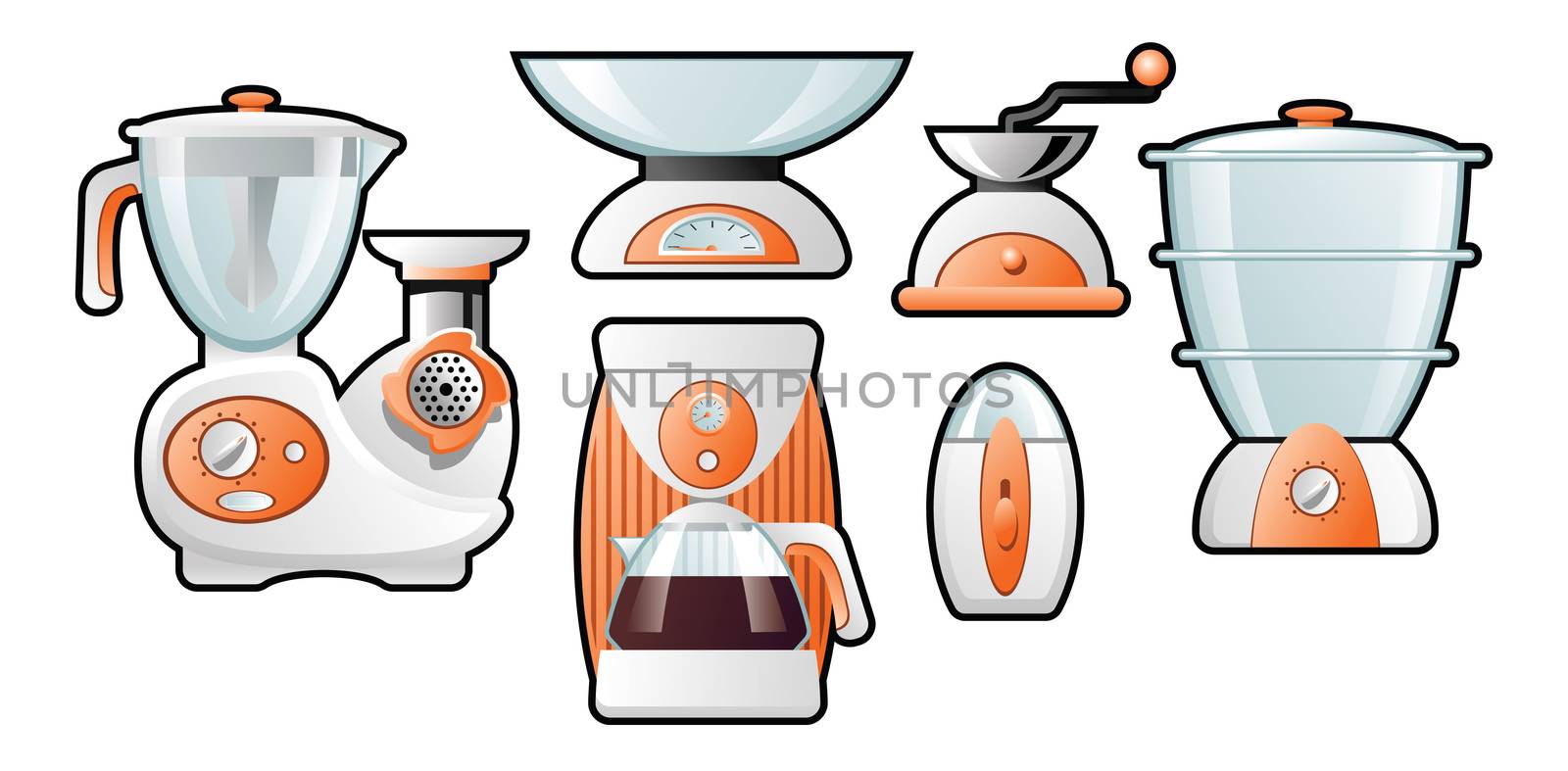 illustration of the household goods