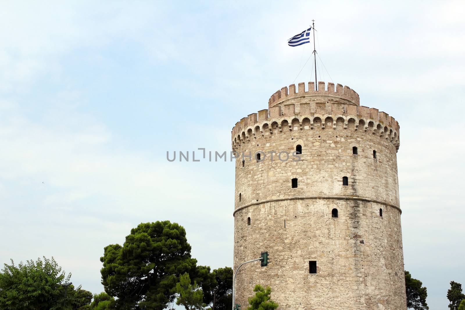 Thessaloniki white tower famous landmark