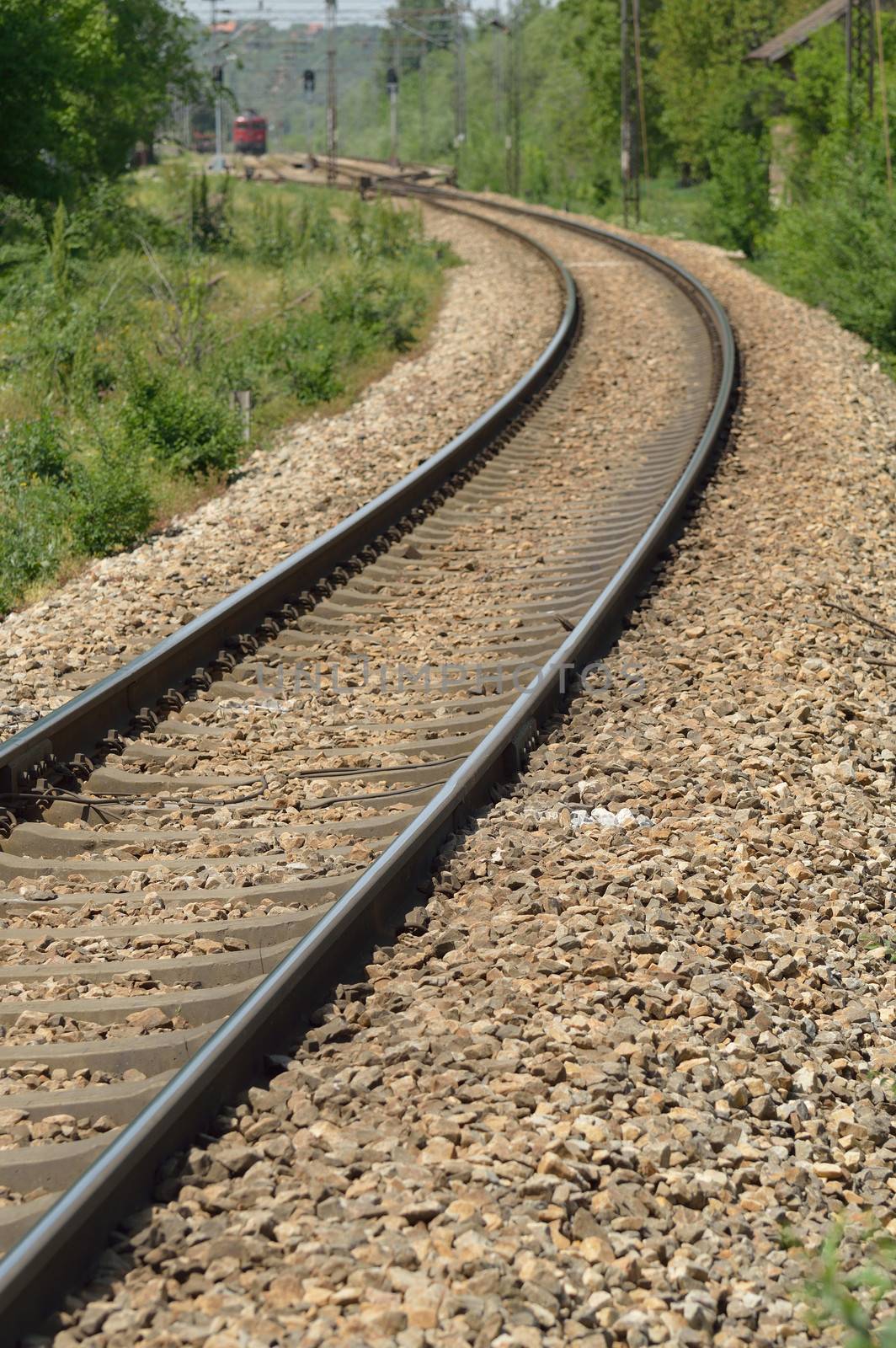 Railroad track by zagart36