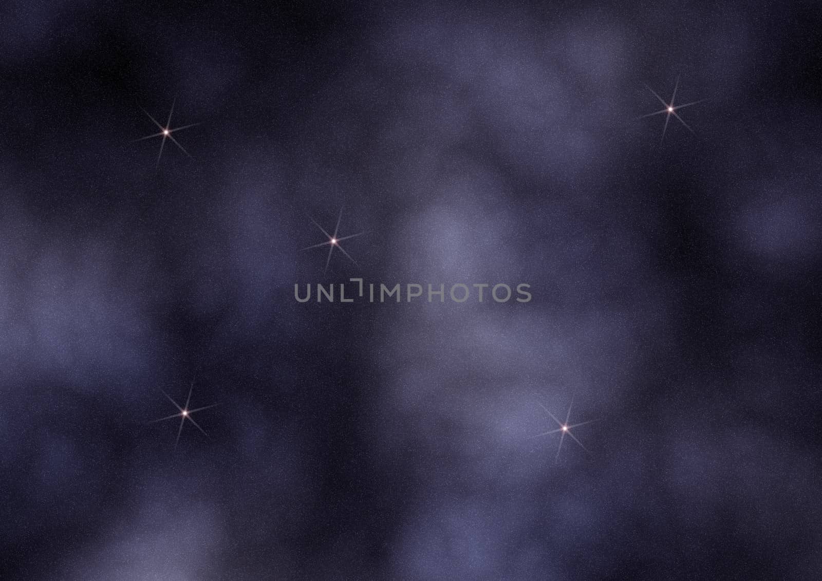 Small part of an infinite star field of space in the Universe