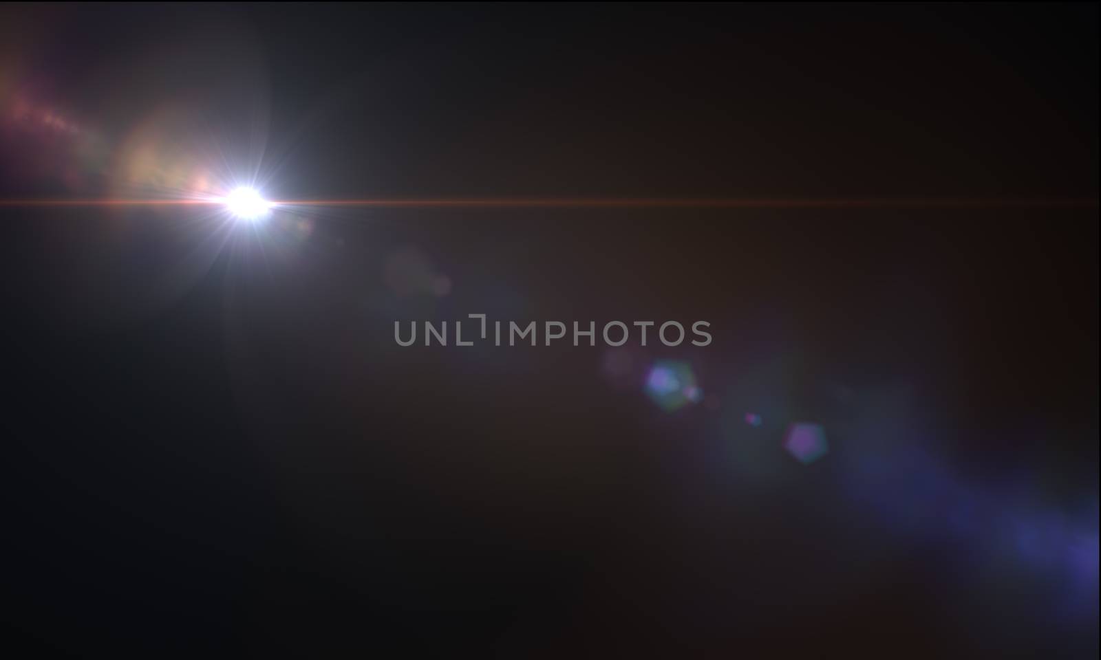 Lens flare effect by vitanovski