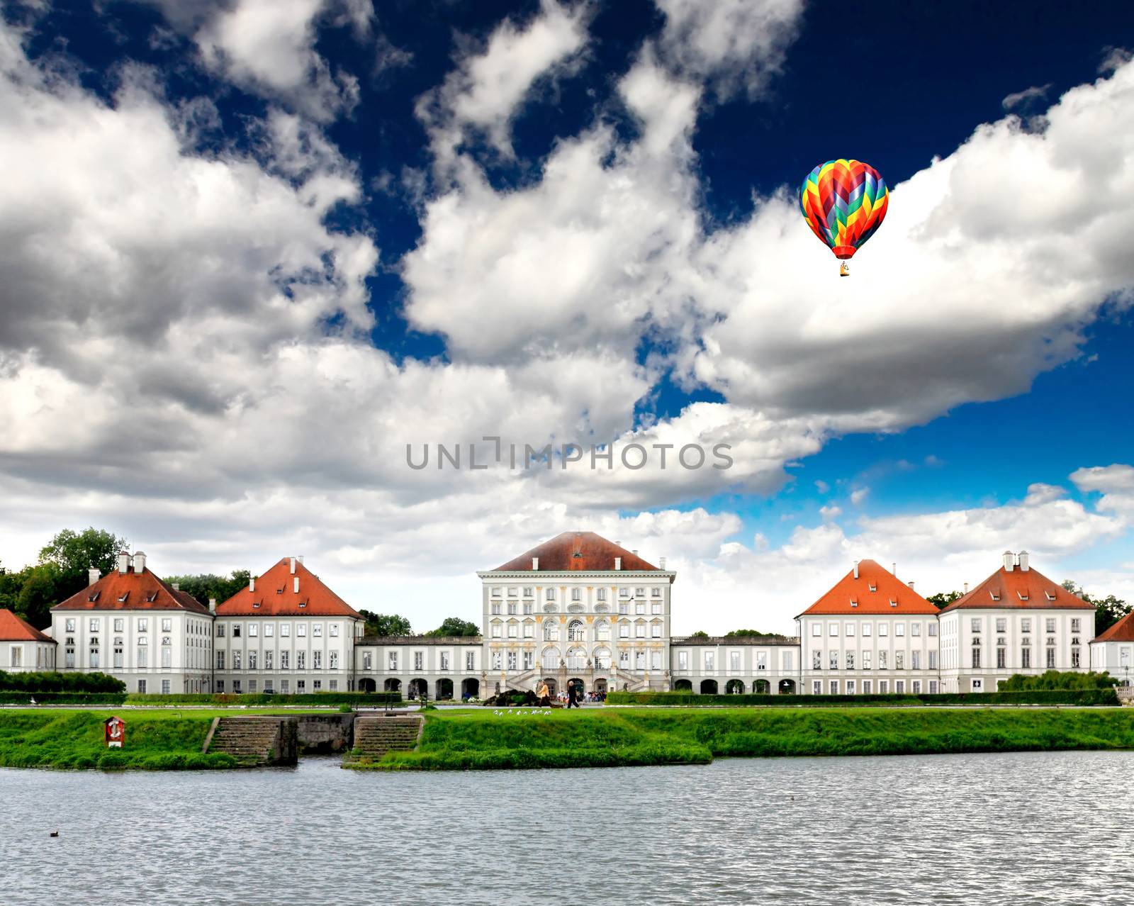 The Nymphenburg Palace in Munich Germany
