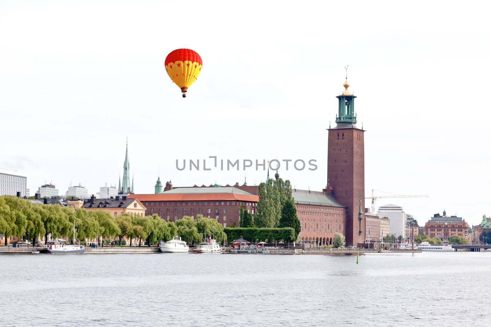 The famous City hall of Stockholm by gary718